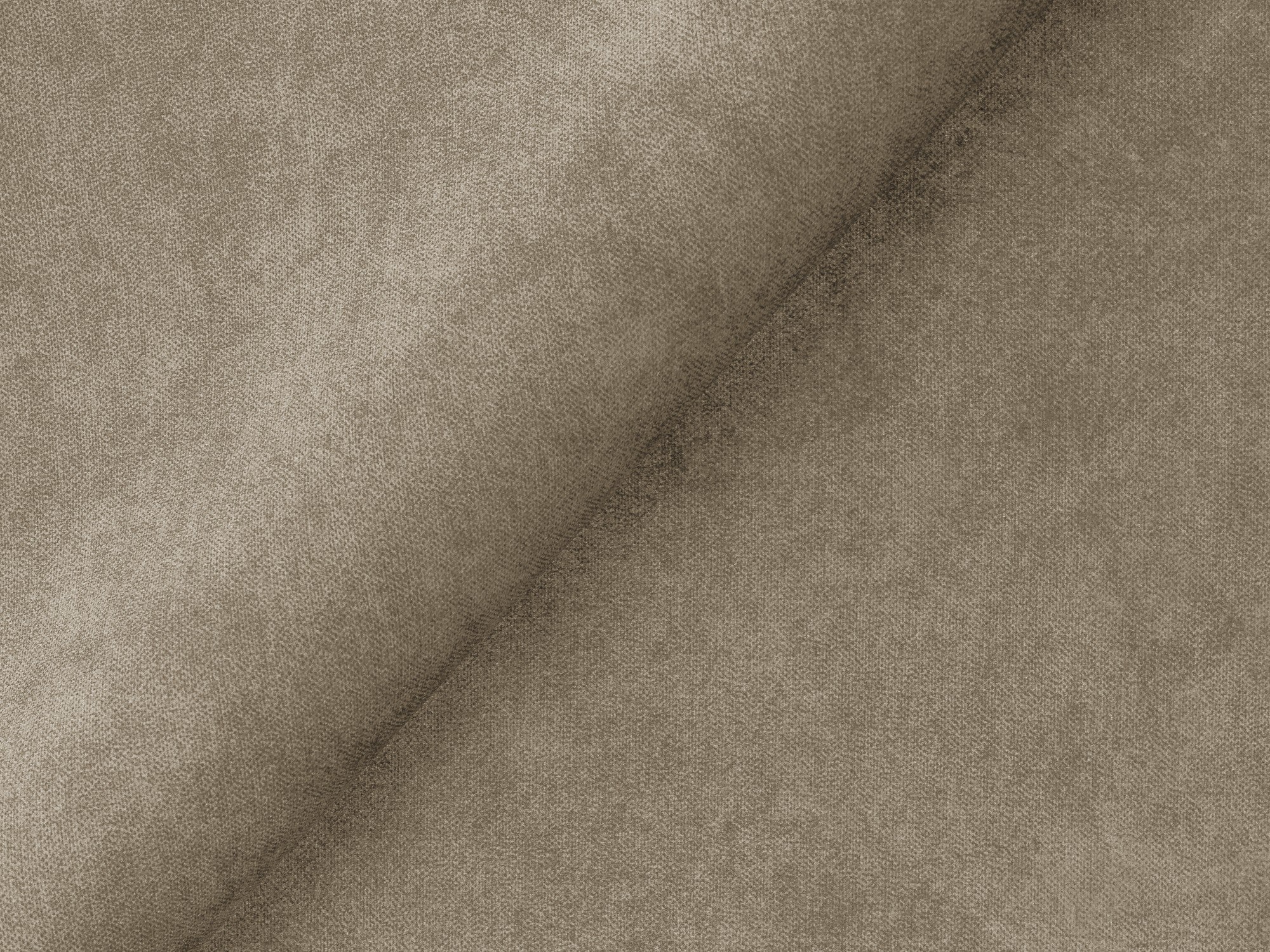 Modulares Sofa aus Samt, linksseitig offen, 3-Sitzer ALOHA beige