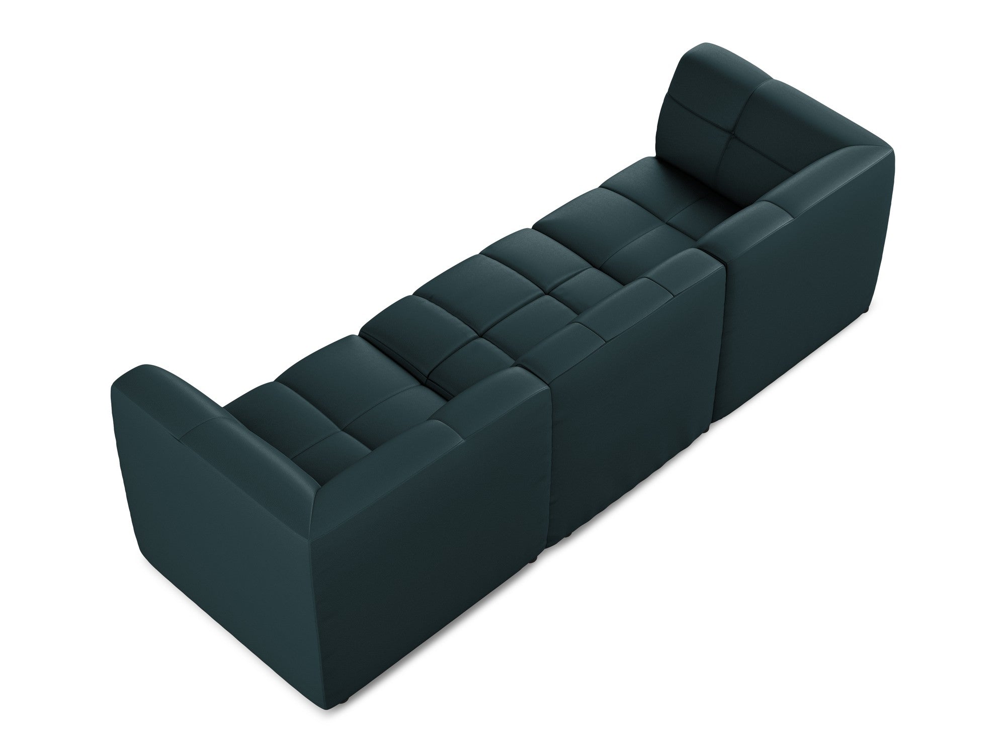 Modulares 3-Sitzer-Sofa ALOHA aus Meeres-Kunstleder