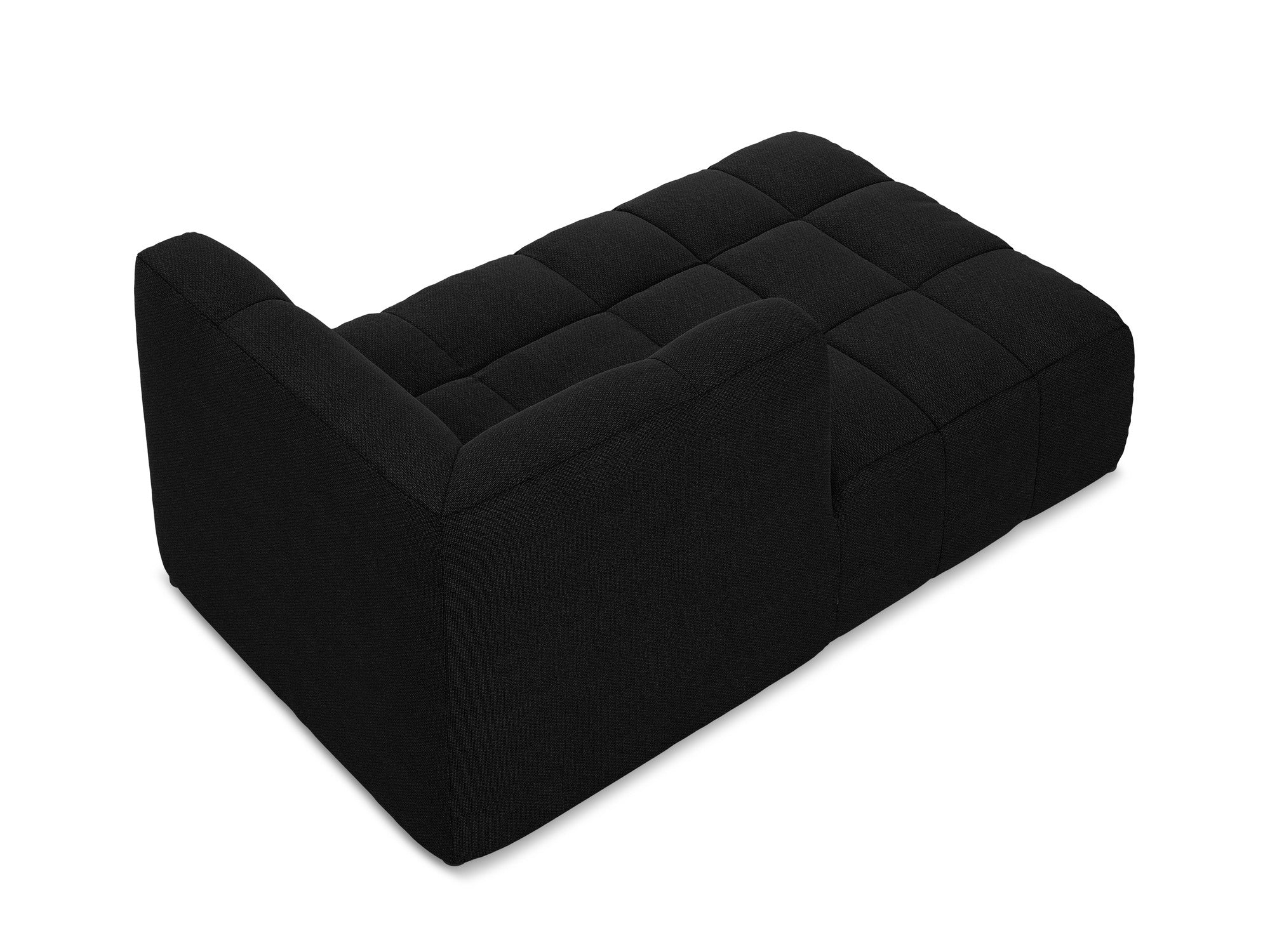 Szezlong links ALOHA schwarz Boucle