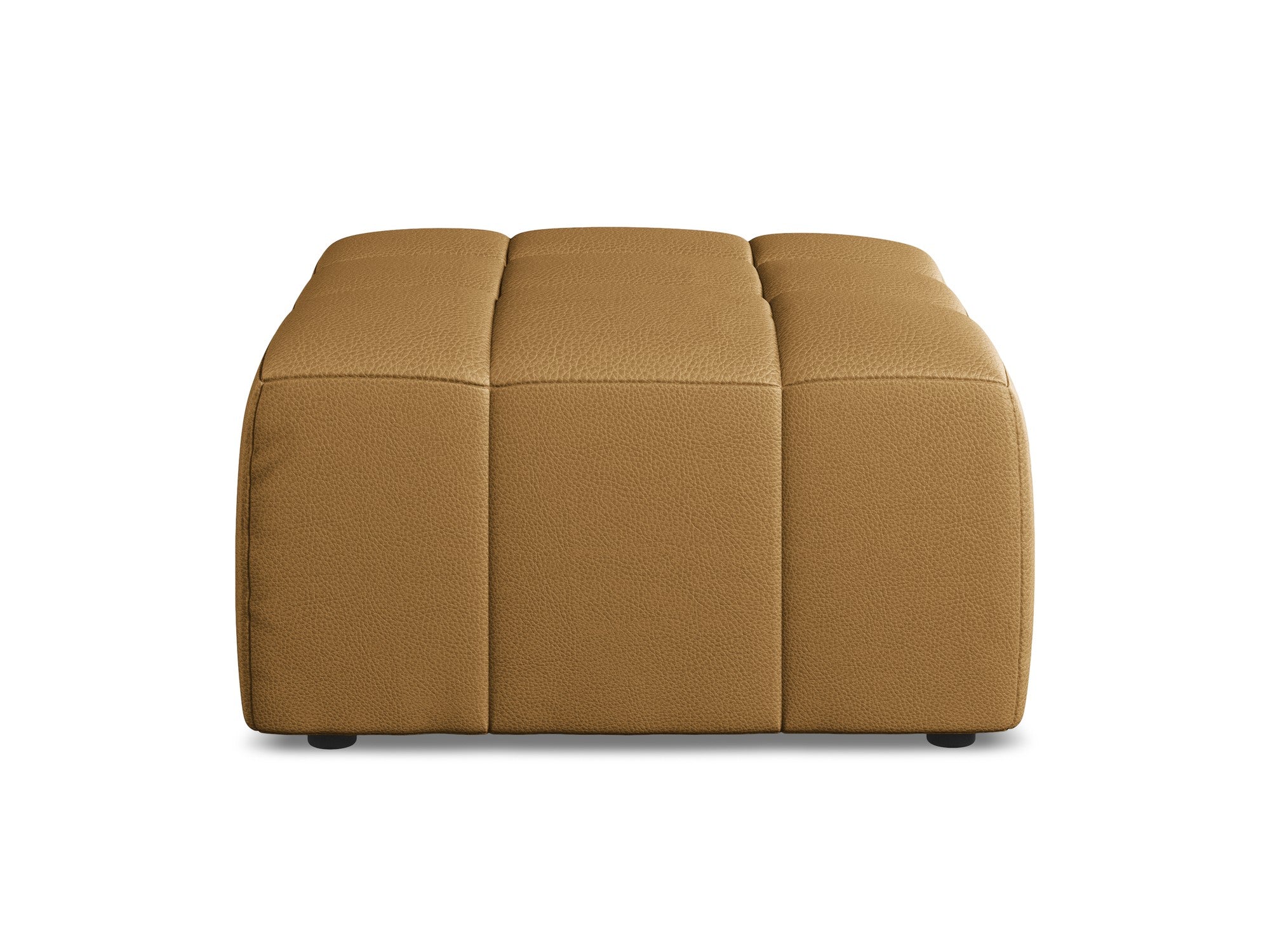 Pouf / module ALOHA caramel eco-leather