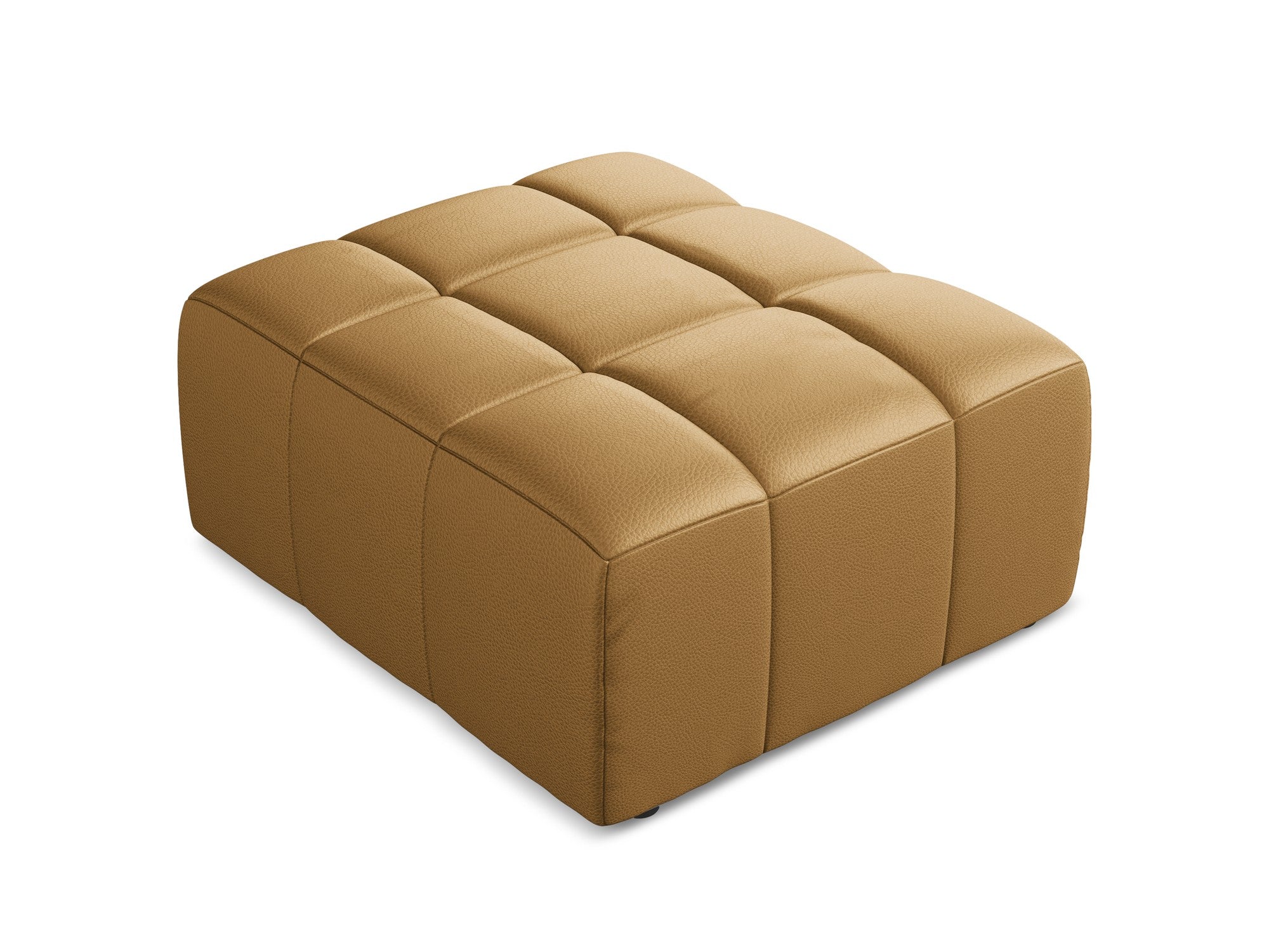 Pouf / module ALOHA caramel eco-leather