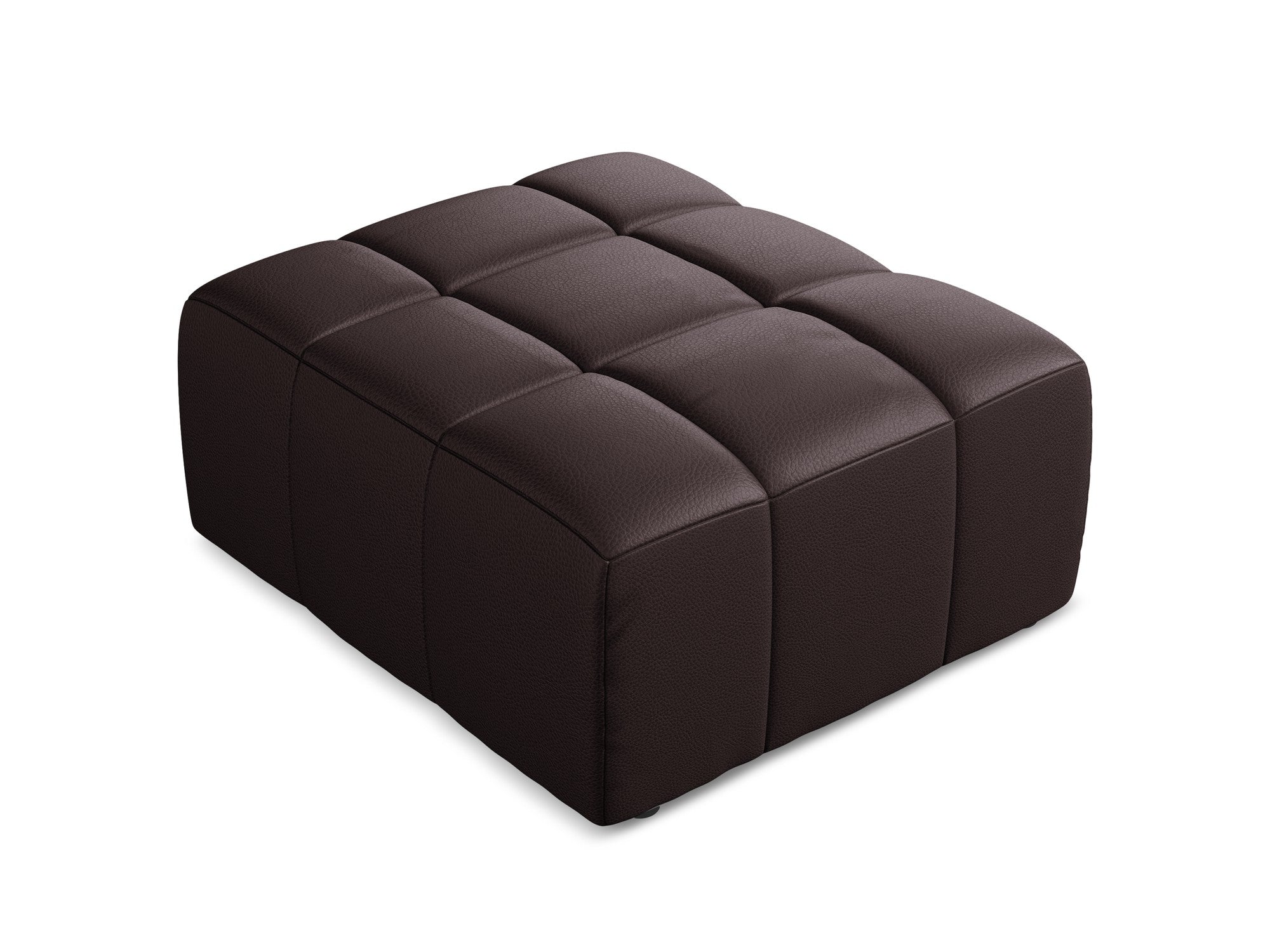 Pouf / module ALOHA plum eco-leather