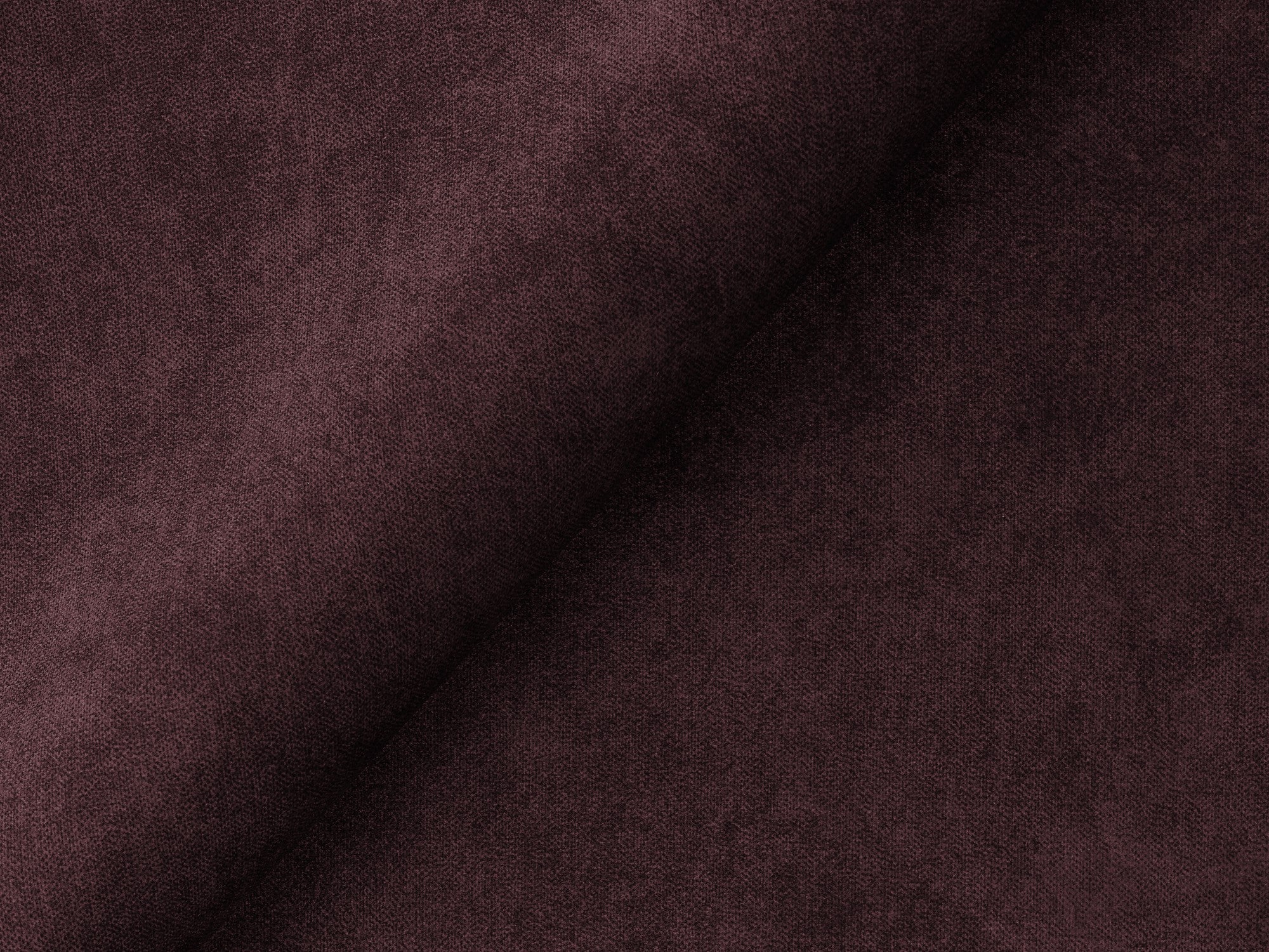 Right-facing velvet modular sofa for 2 people ALOHA in burgundy