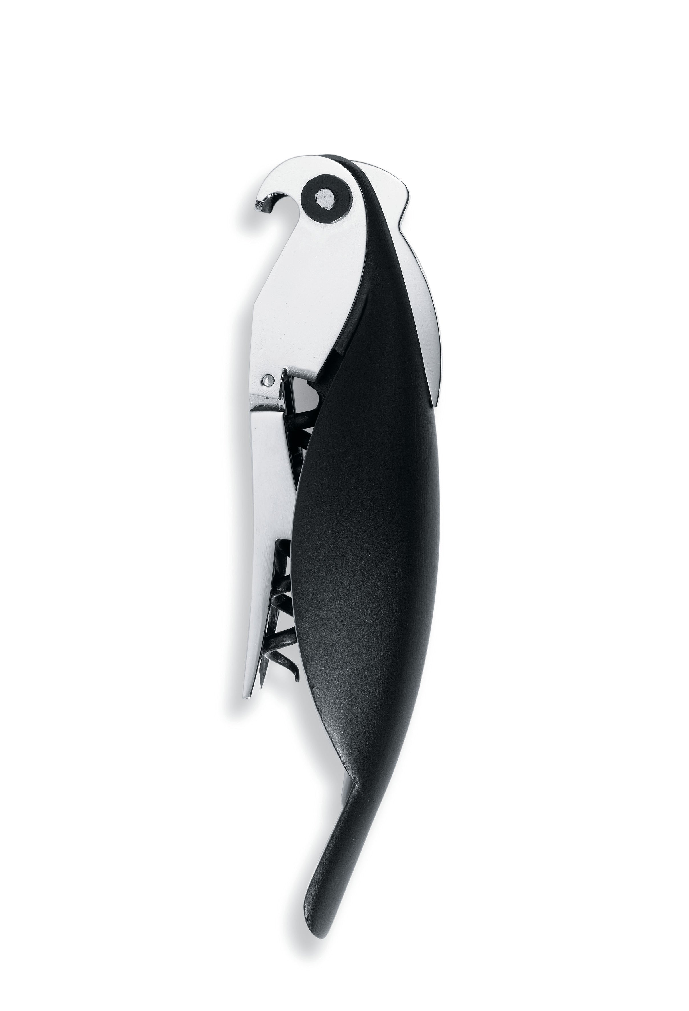 Parrot black bartending corkscrew