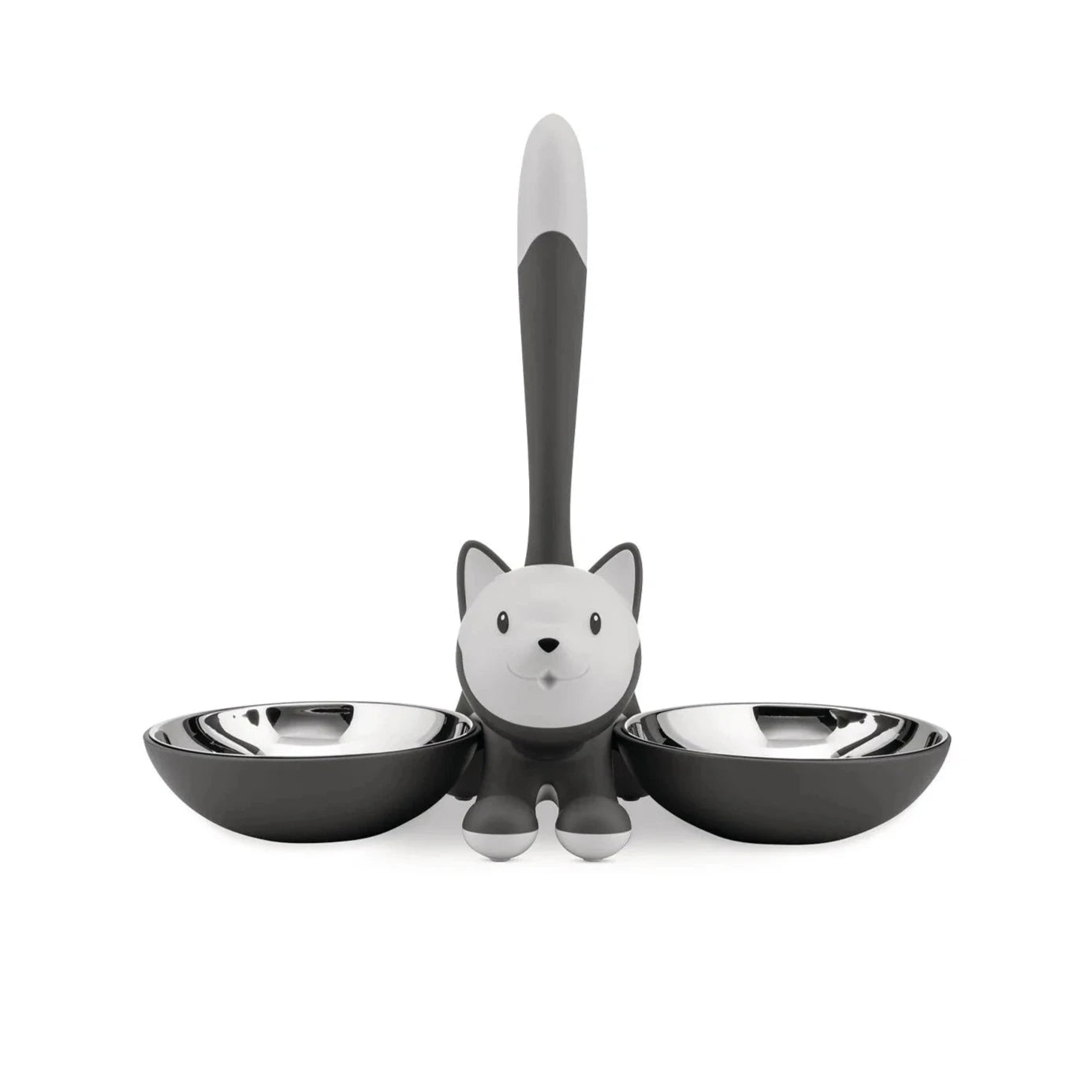 Cat bowls tigrito dark gray