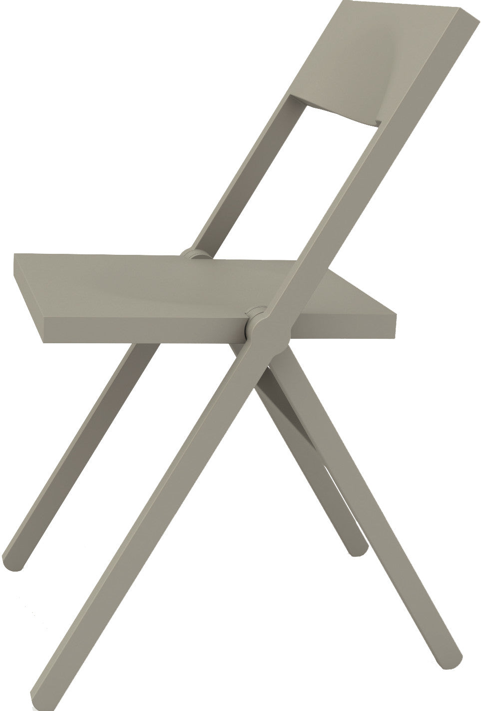 Folding chair gray foam