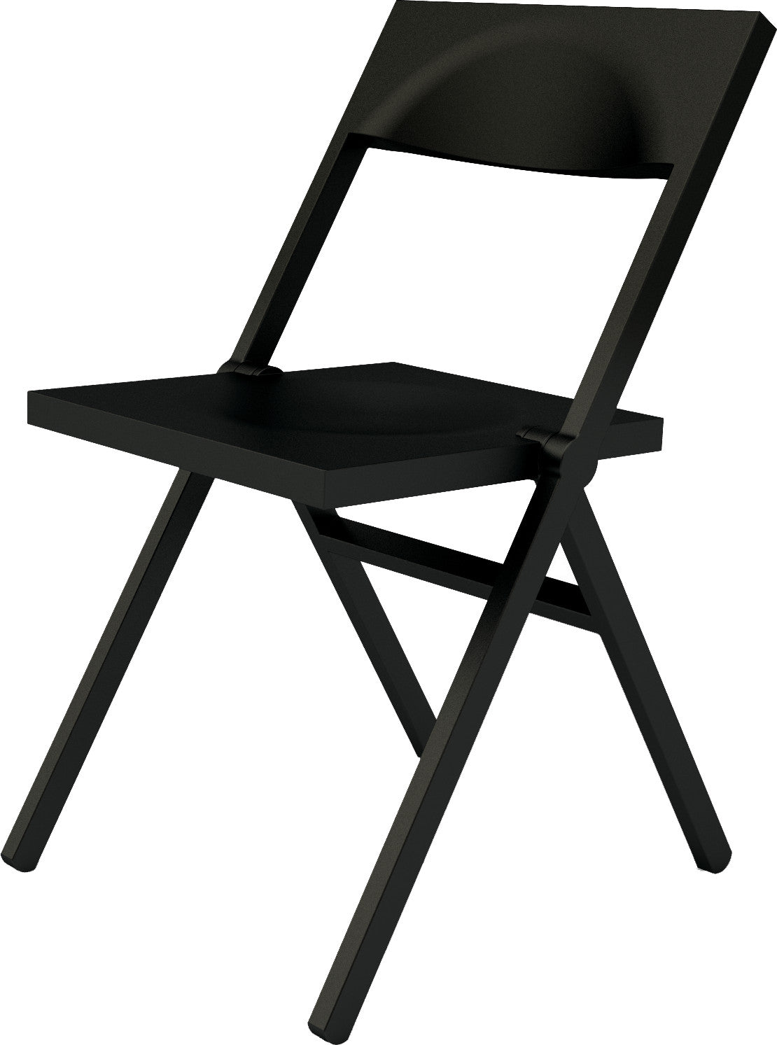 Folding chair black foam