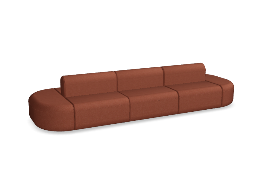 5-Modul-Sofa Doppelpolsterer Artico