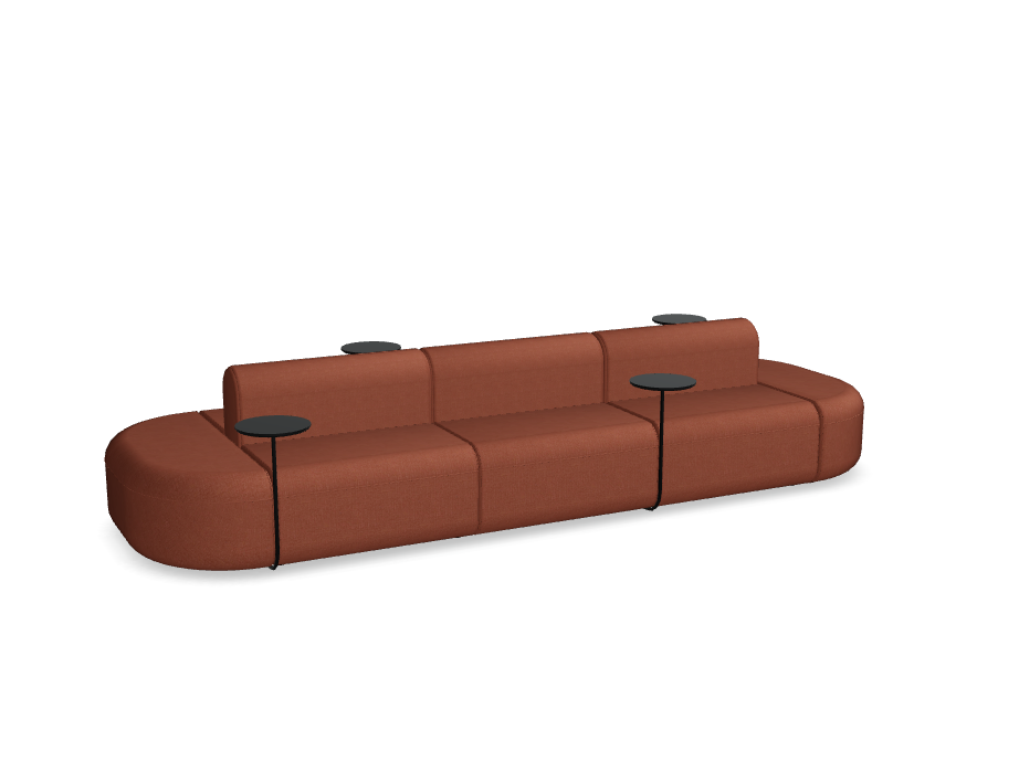 5-Modul-Sofa Doppelpolsterer Artico