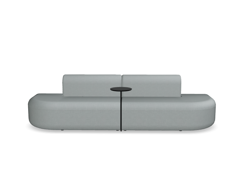 2-module sofa simple upholstered artico