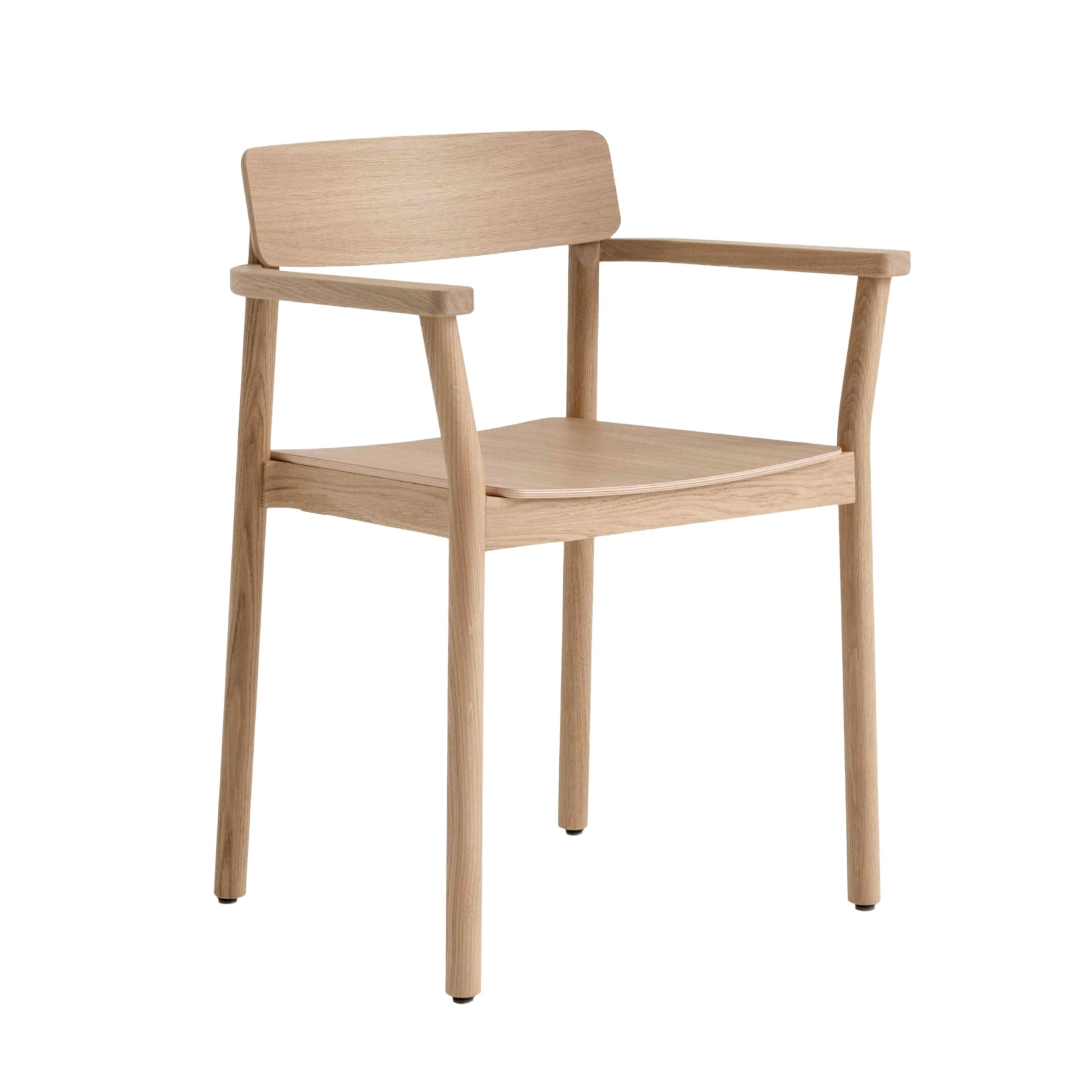 Sessel mit Armlehnen BETTY TK10 lackierte Eiche