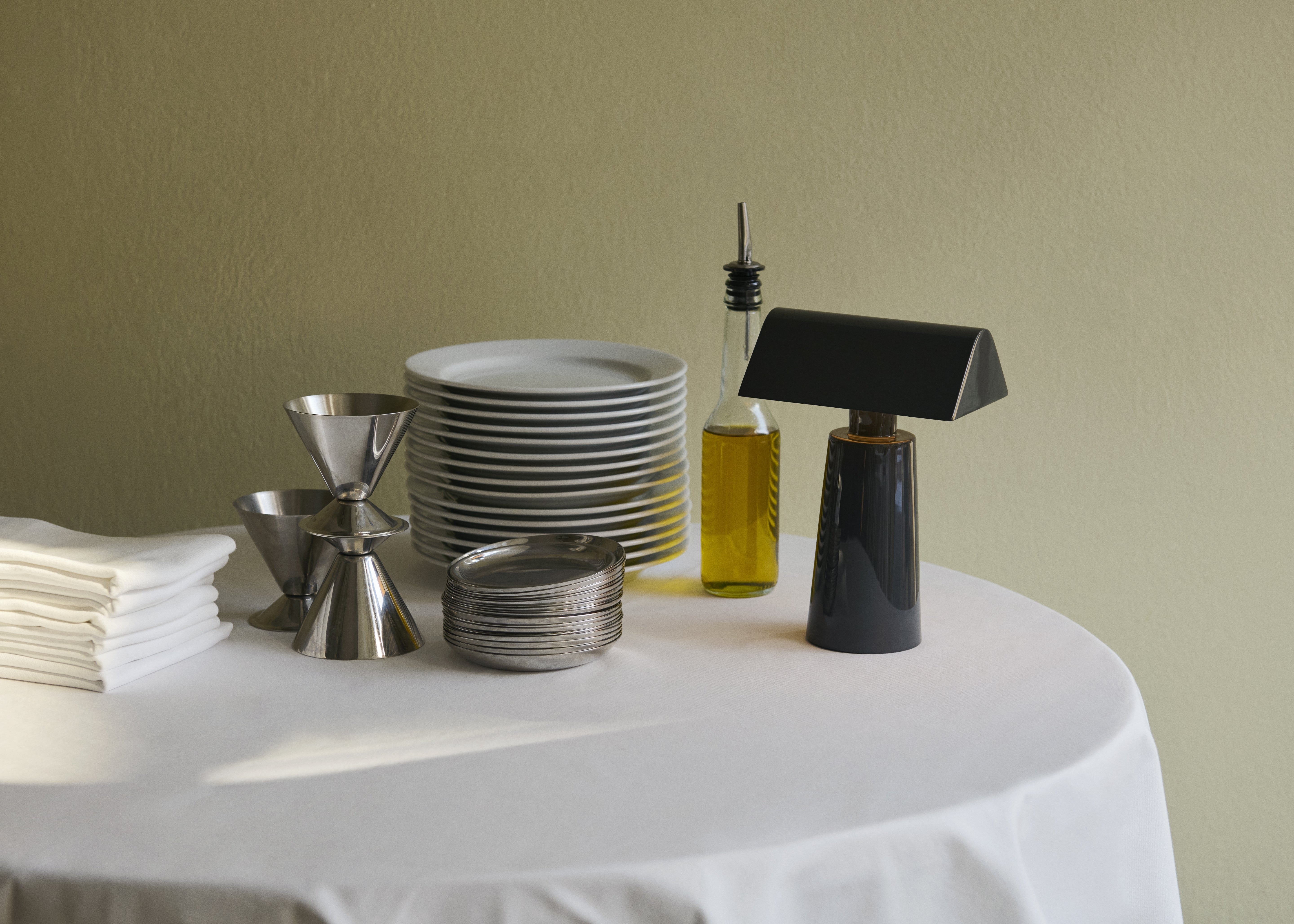 Tragbare Lampe CARET MF1 in Anthrazit