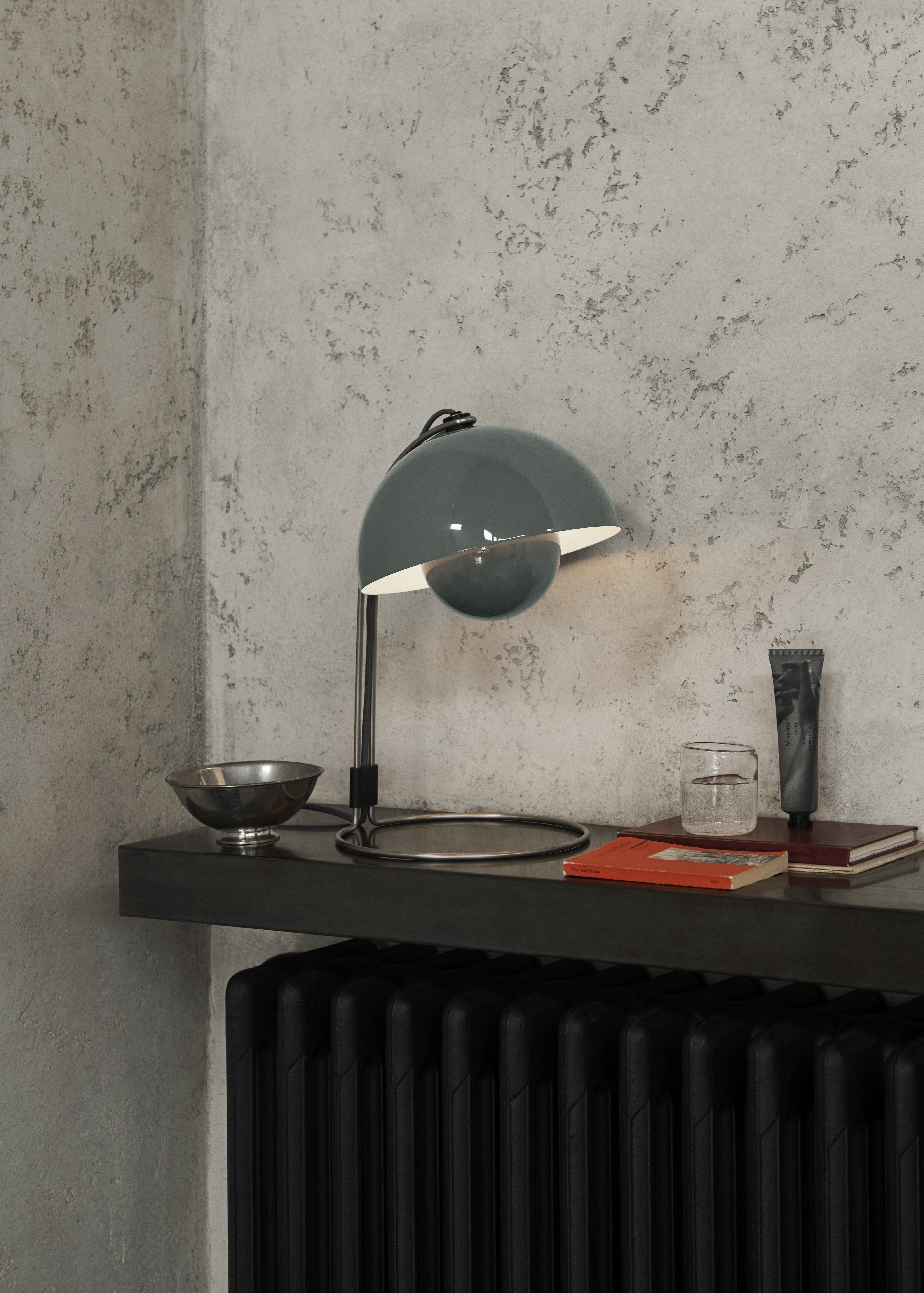 Lampa stołowa FLOWERPOT VP4 szaroniebieski