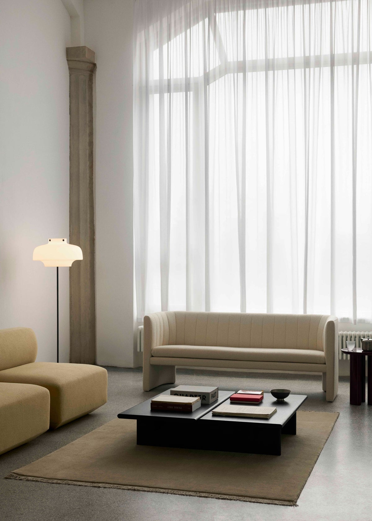 3-Sitzer Sofa LOAFER SC26 gepolstert