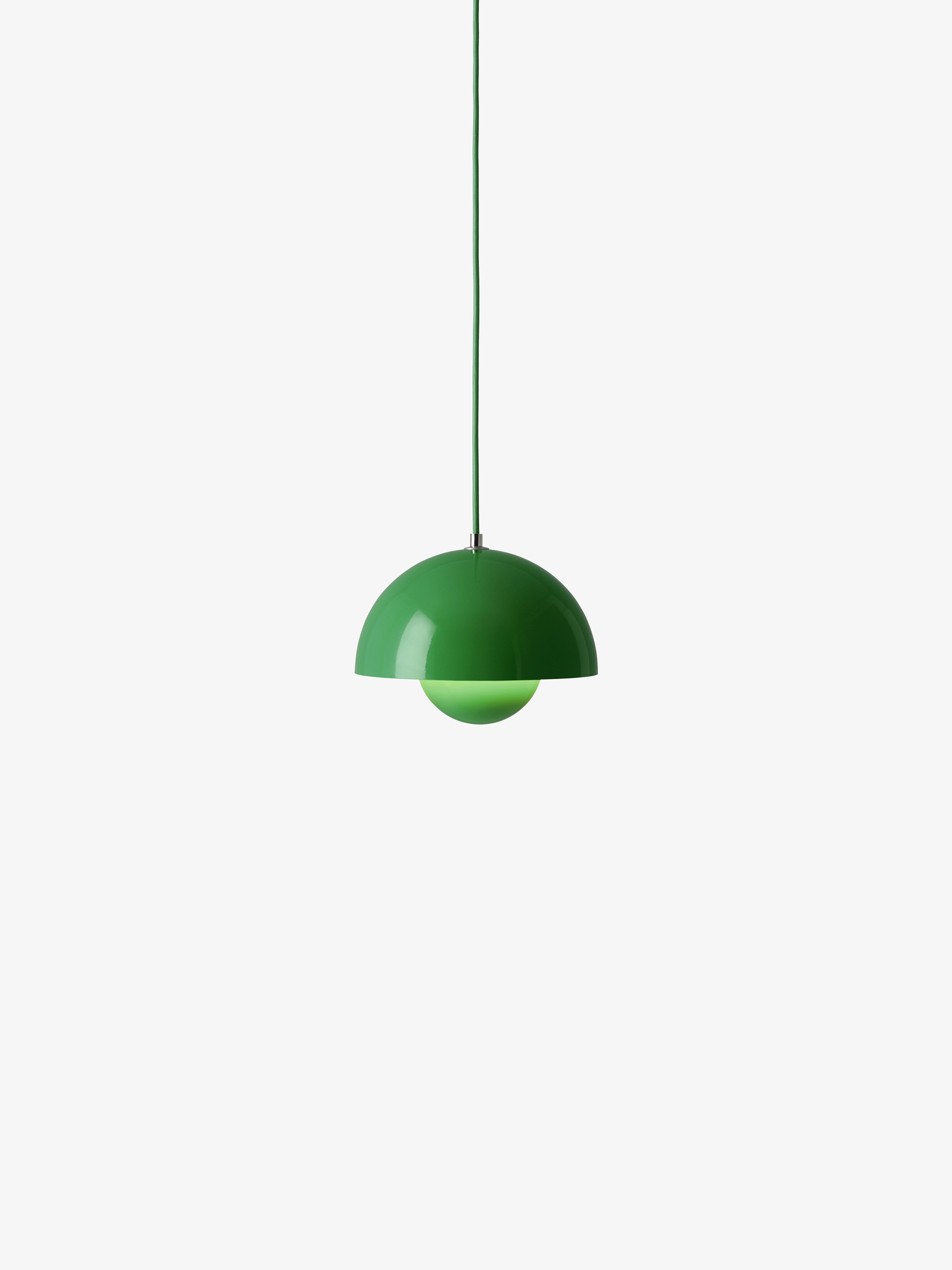 Pendelleuchte FLOWERPOT in intensivem Grün