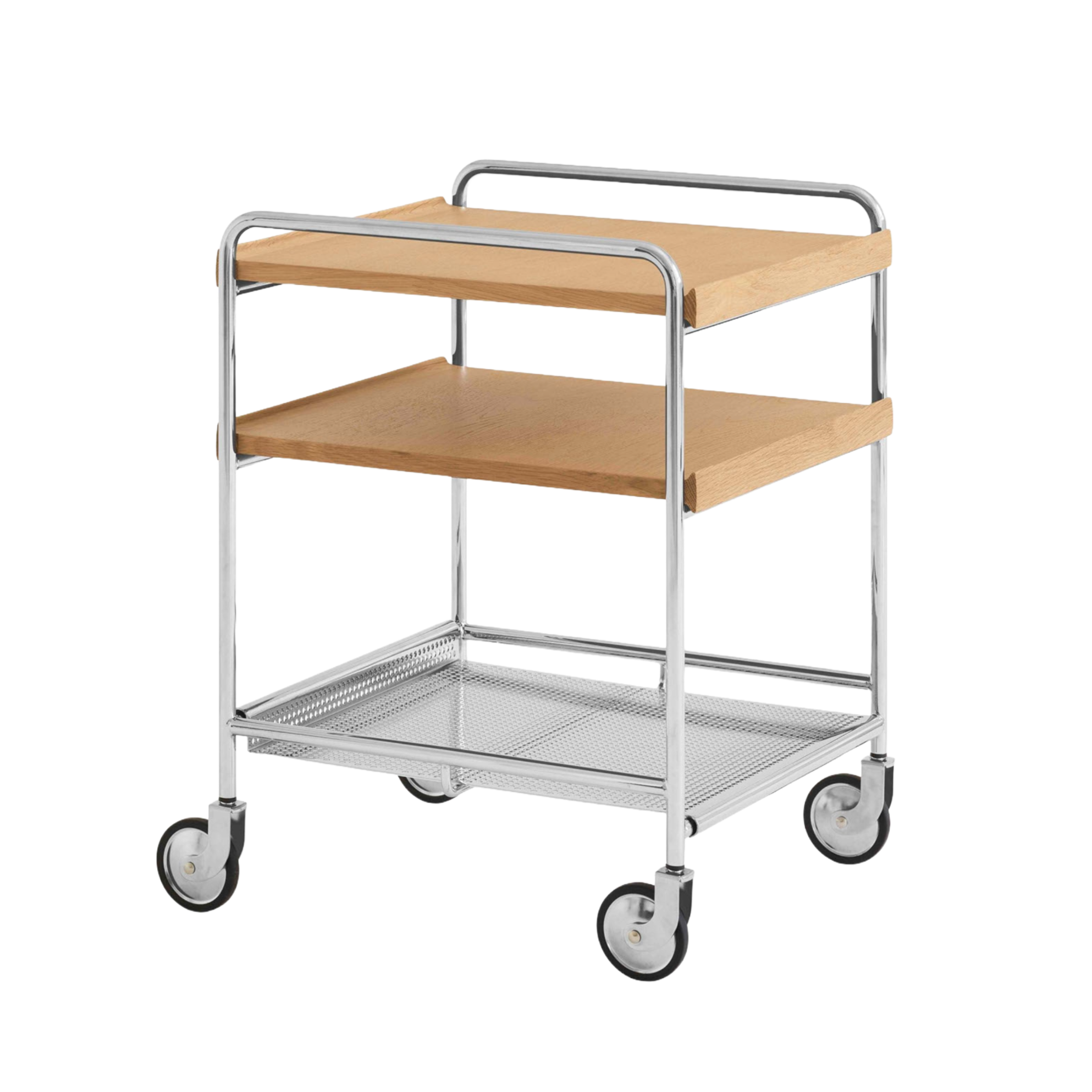 Wagen ALIMA NDS2 verchromt mit Eichenholz