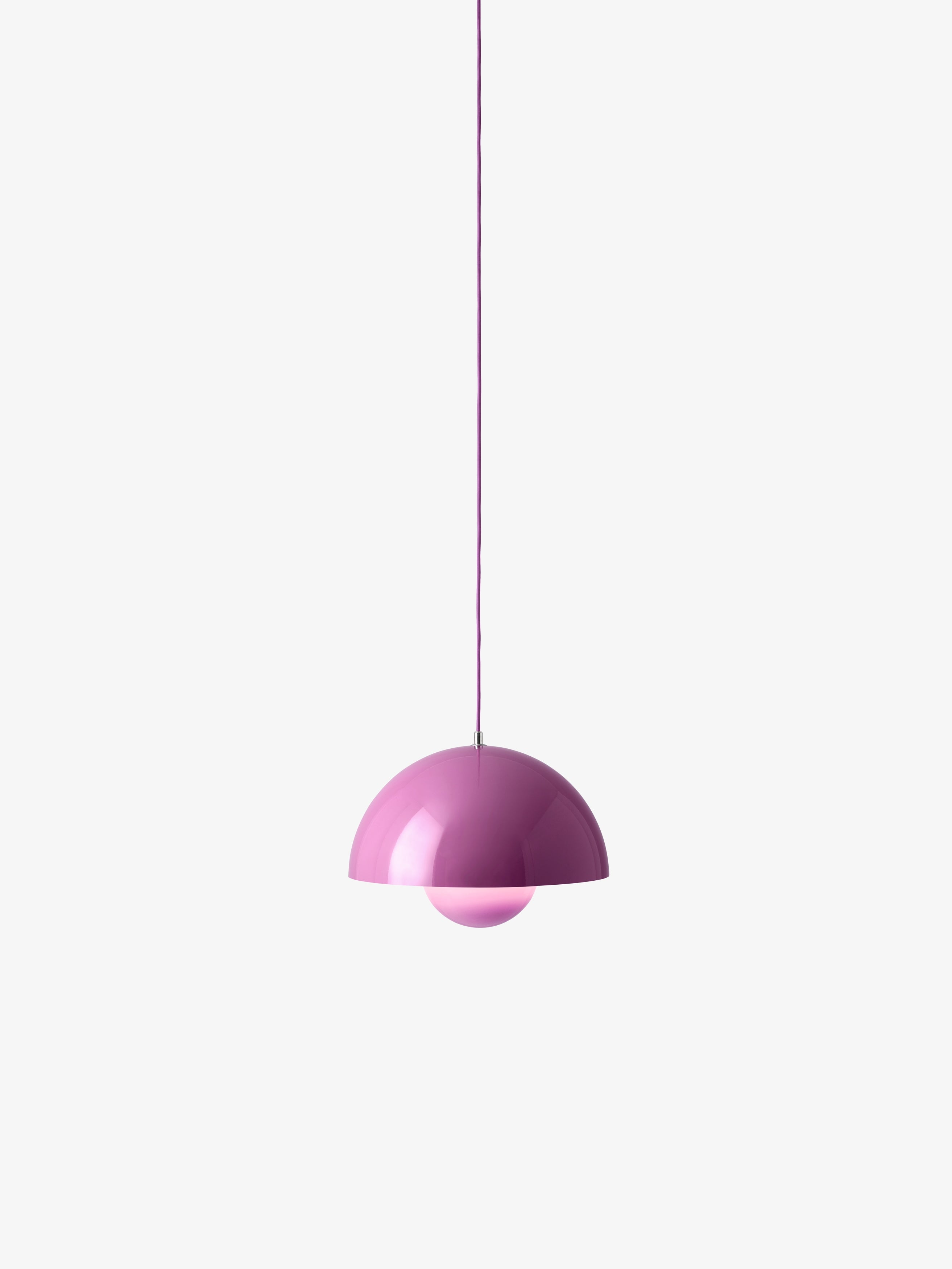 Pendelleuchte FLOWERPOT fuchsie