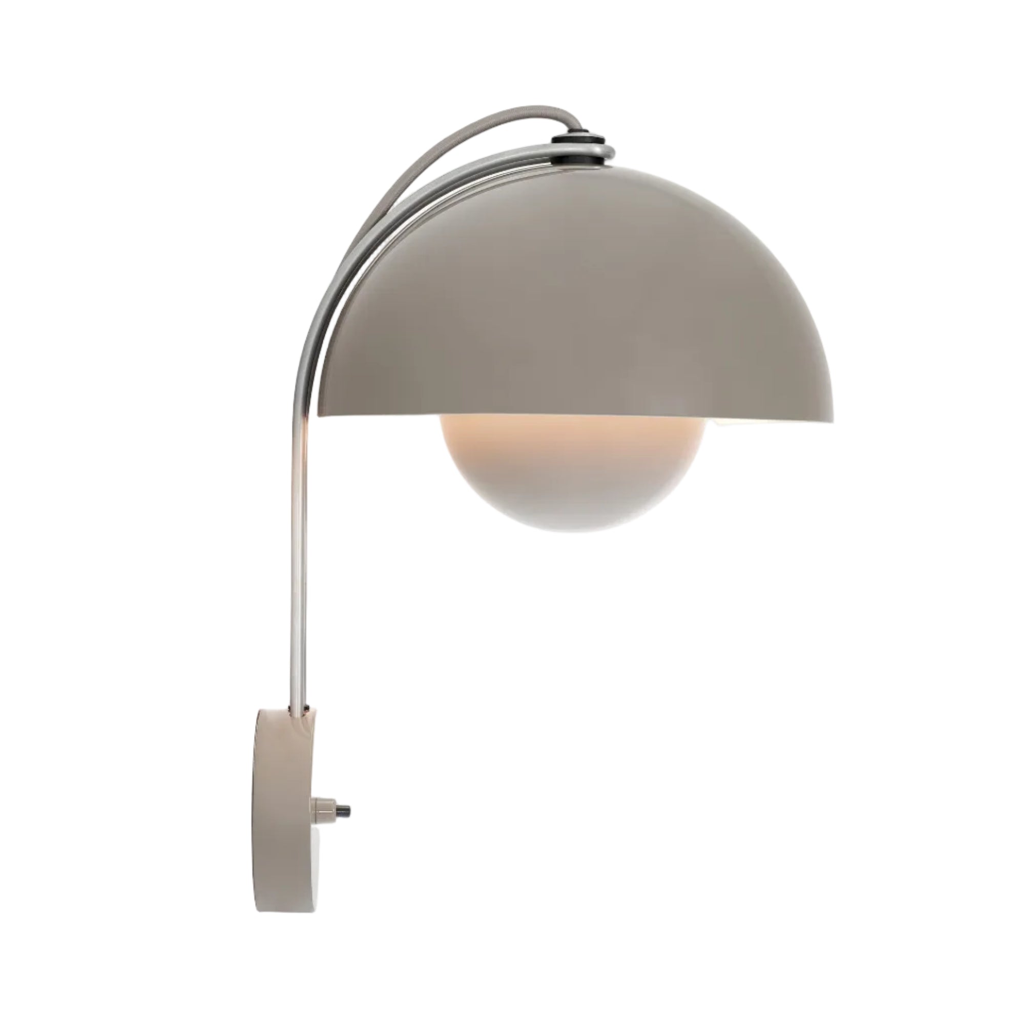 Wandlampe FLOWERPOT VP8 grau-beige