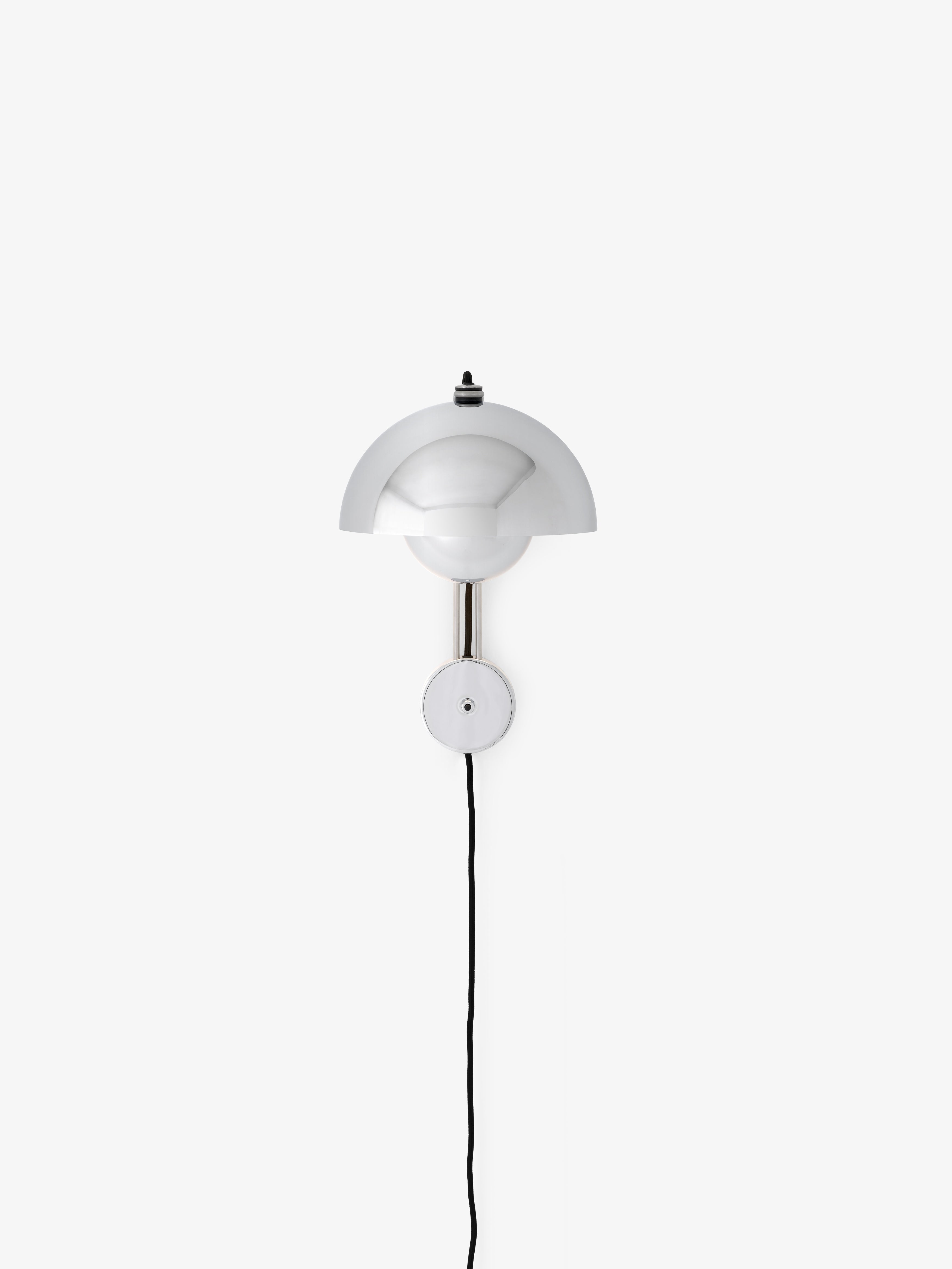 Wandlampe FLOWERPOT VP8 verchromt
