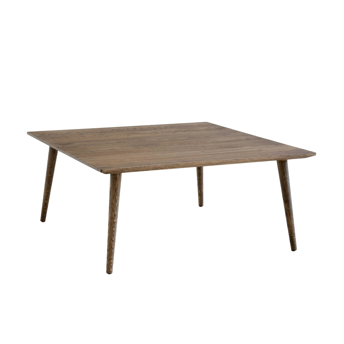 Quadratischer Couchtisch IN BETWEEN SK24 rauchig geölte Eiche