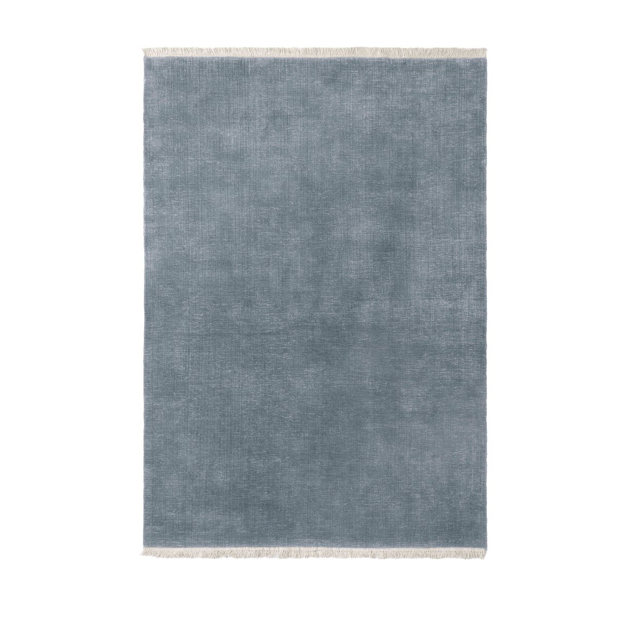 Teppich mit Fransen THE MOOR blau