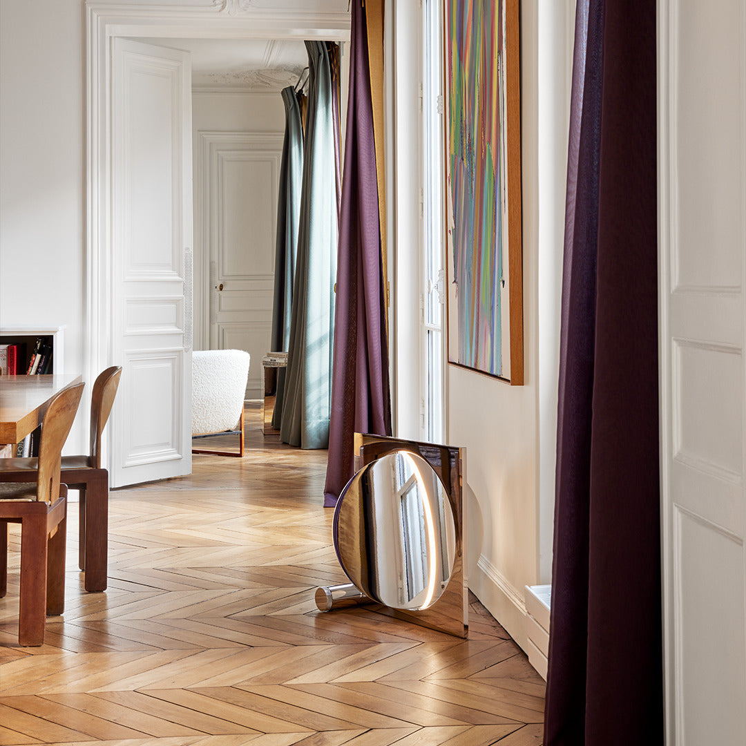 Stehlampe MOONSETTER verchromt