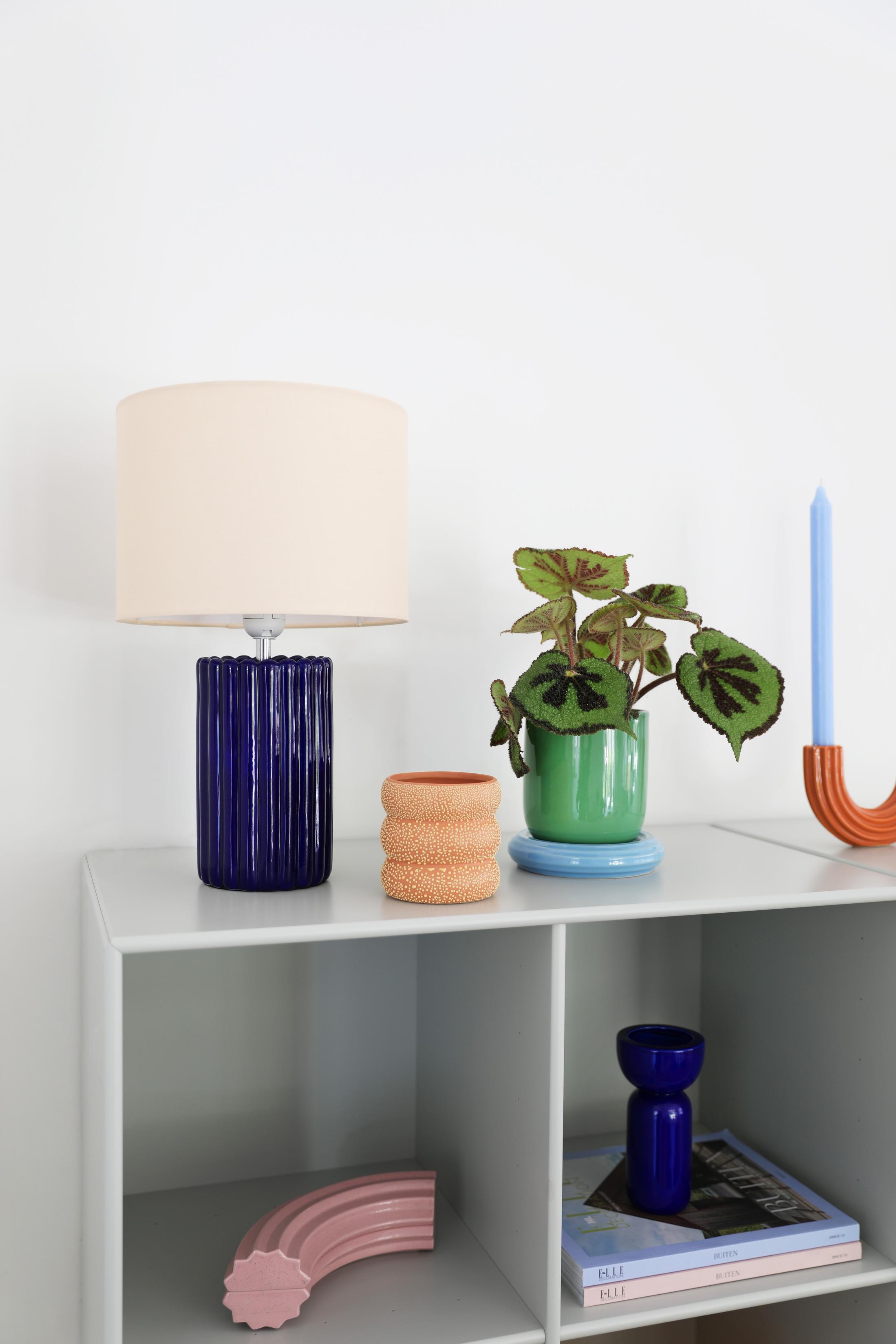 FLAB vase orange with yellow