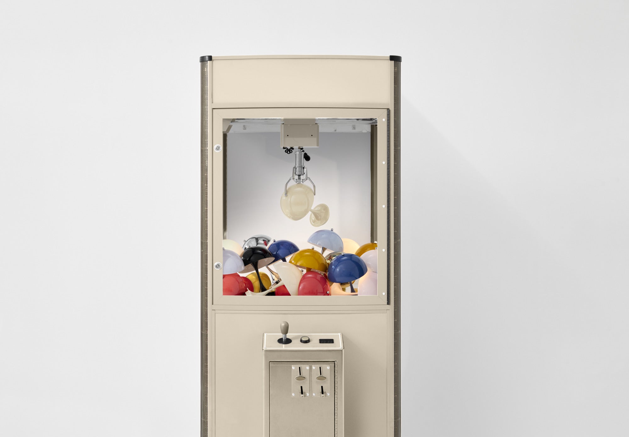 Lampa przenośna PANTHELLA 160 beżowy opal