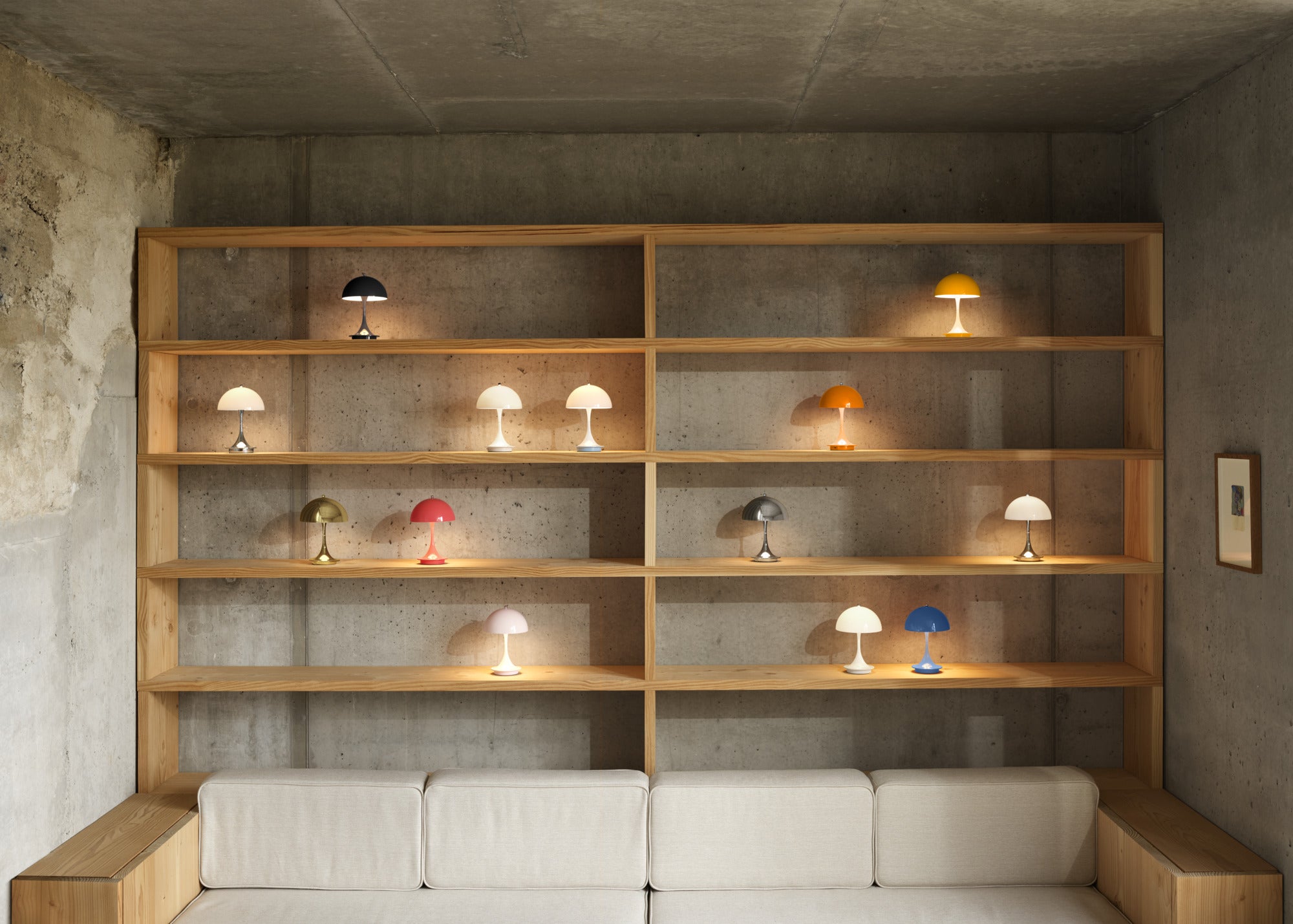 Lampa przenośna PANTHELLA 160 chromowany