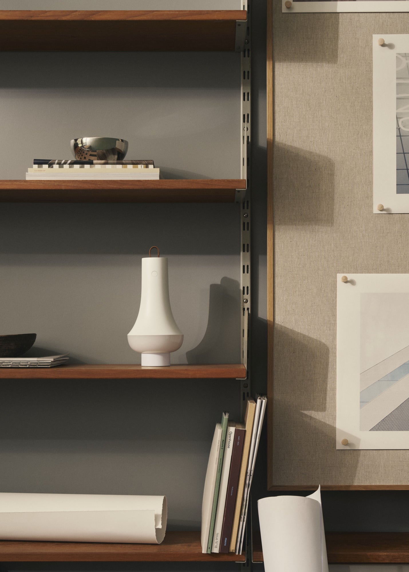 Portable lamp TOMOSHI white