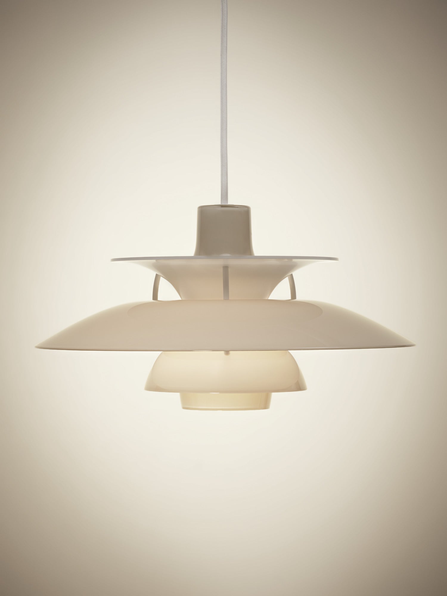 Lampa wisząca PH 5 OPAL beżowy