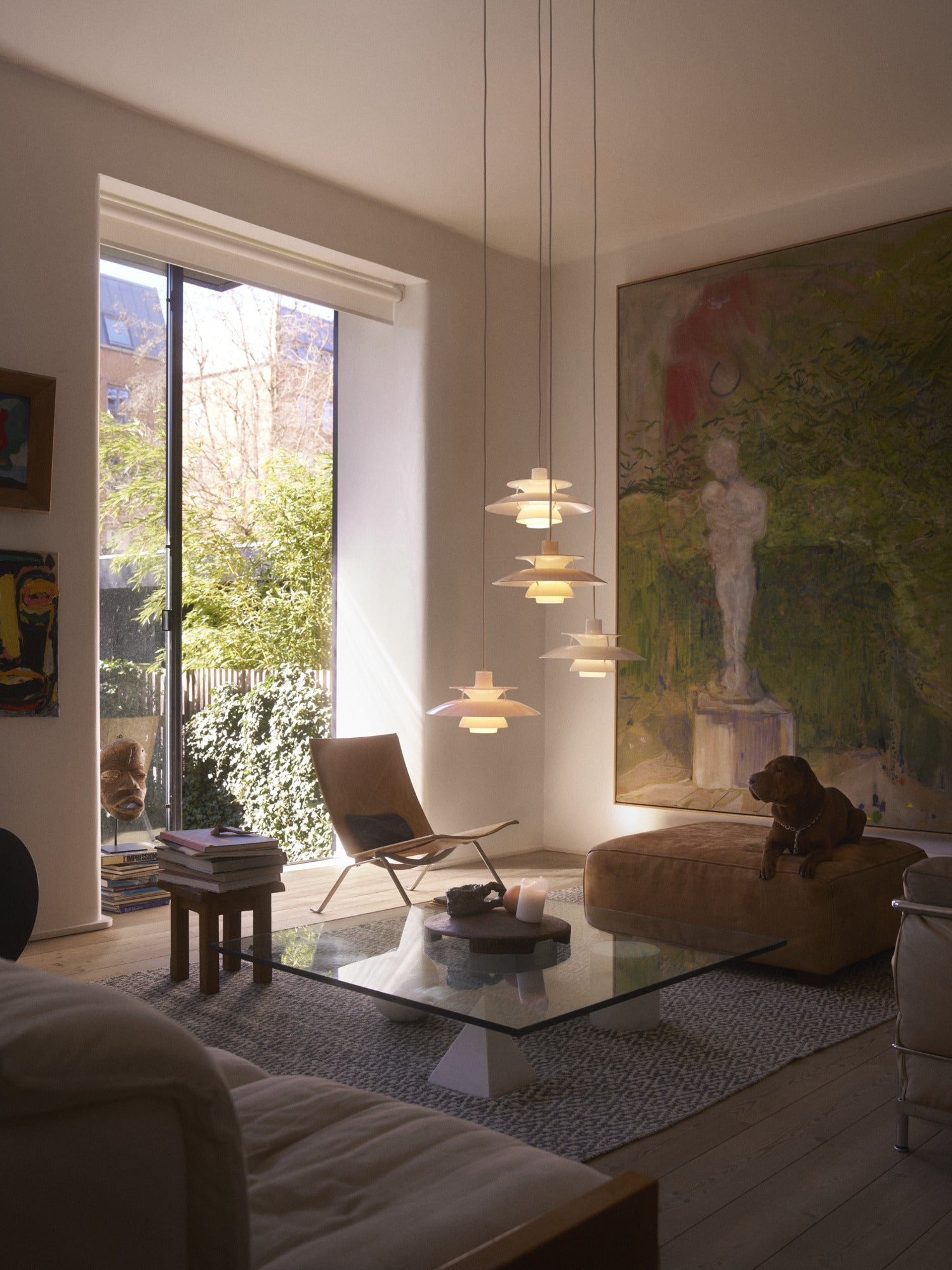Lampa wisząca PH 5 OPAL biały