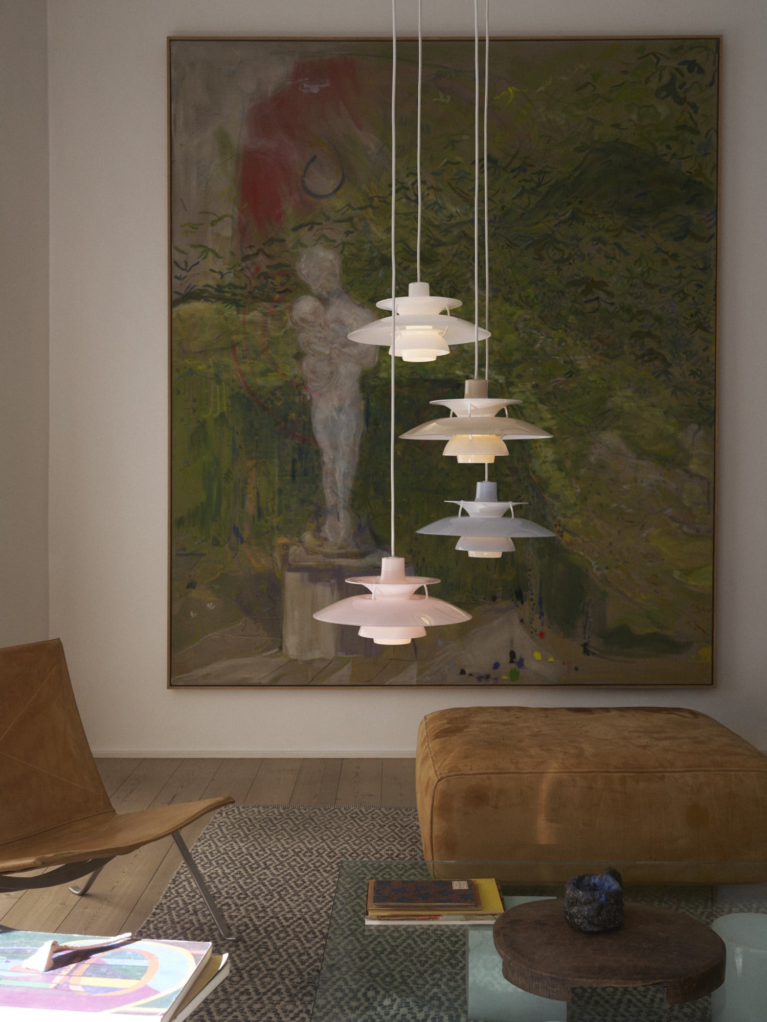 Lampa wisząca PH 5 OPAL biały