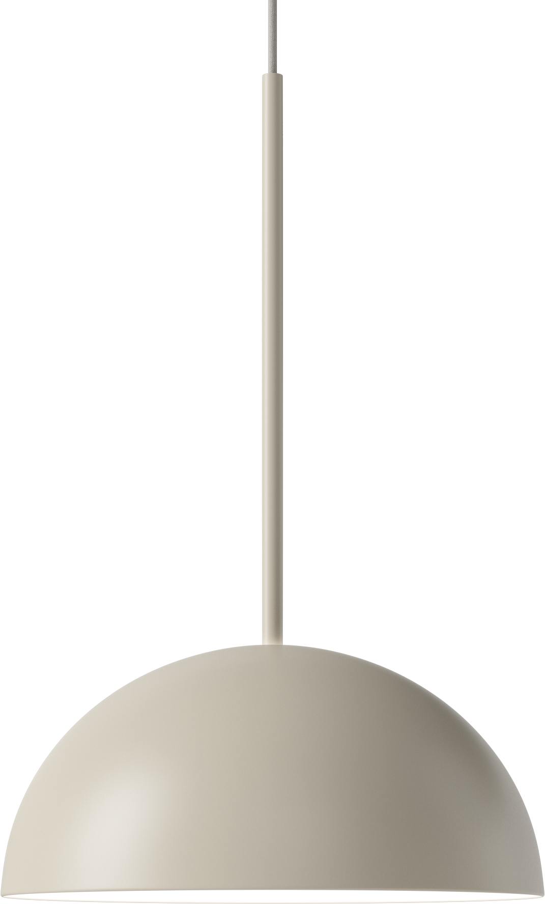 Aluna -Creme Hanging Lampe