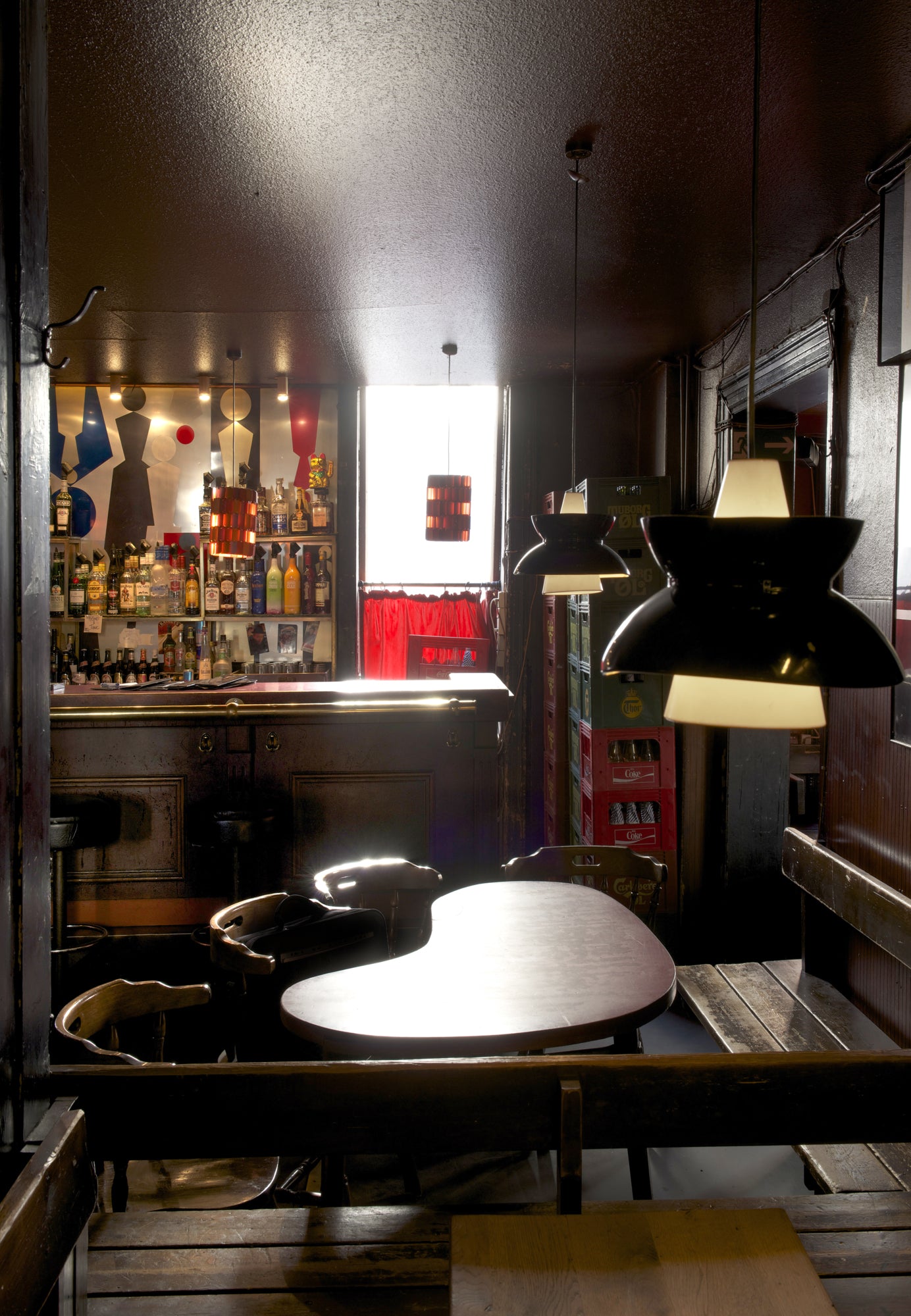 Pendelleuchte DOO-WOP weiß mit dunkelgrauem Finish