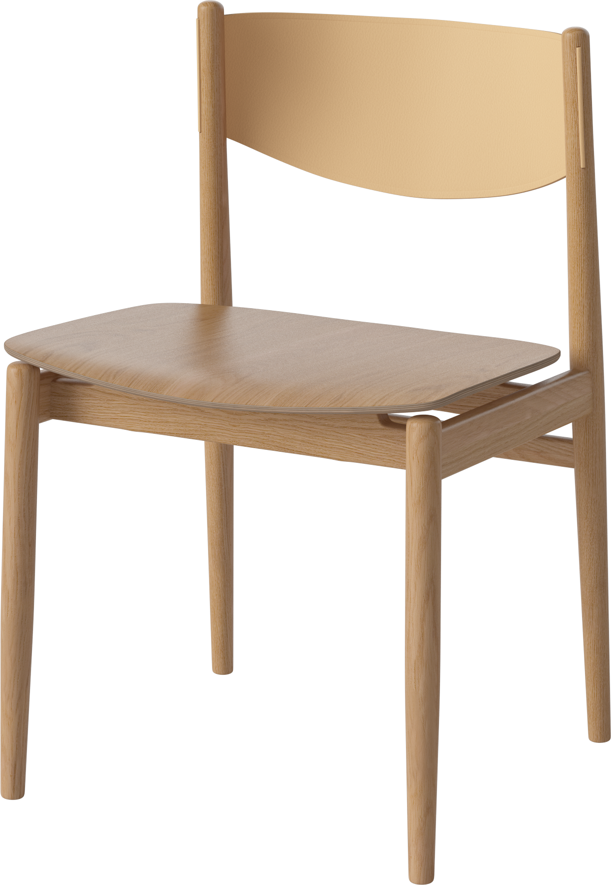 Chair Apelle oak wood