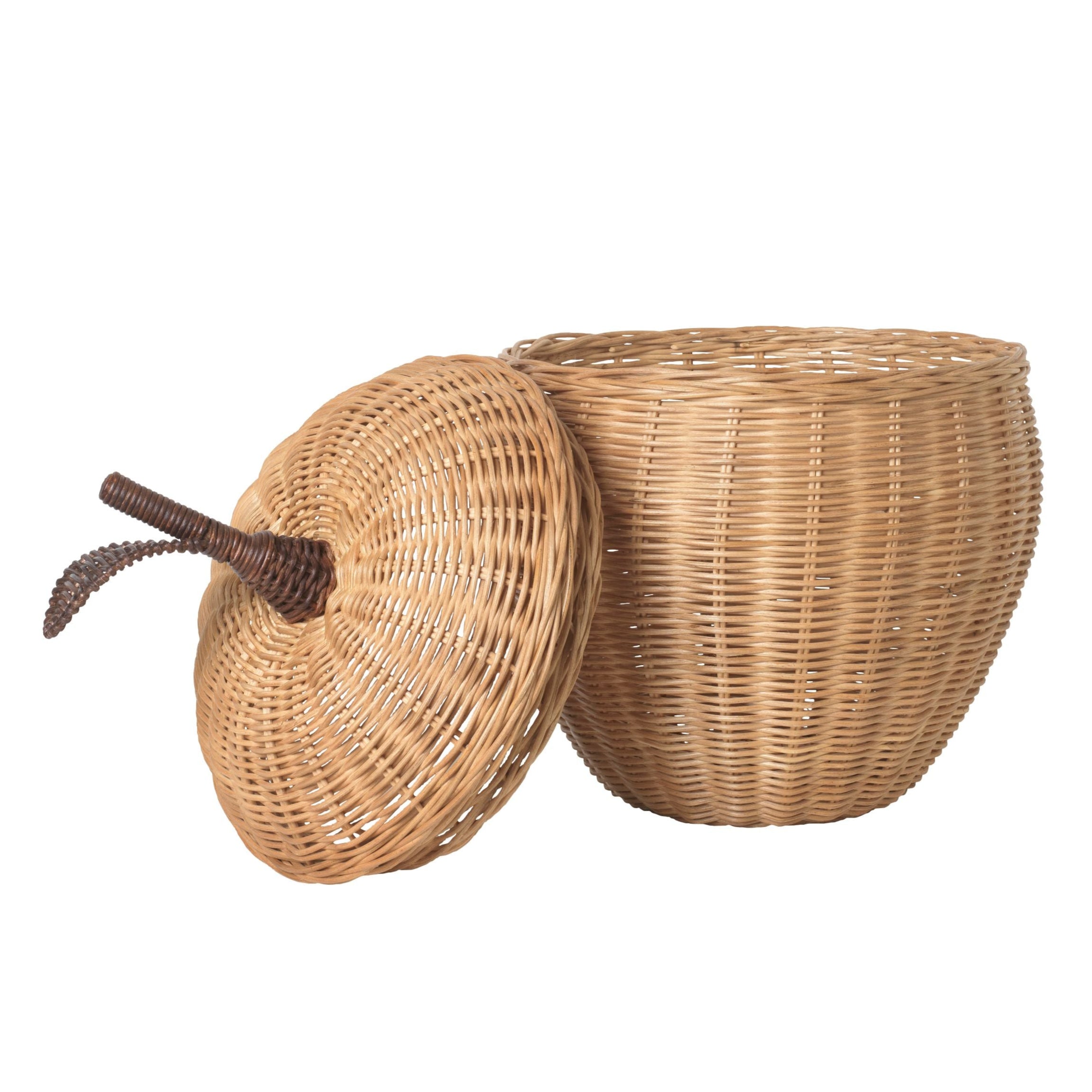 APPLE rattan basket