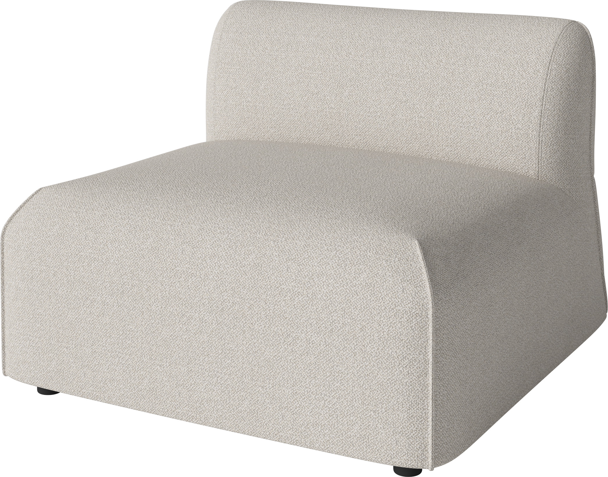 ARKE modular sofa - Central upholstered module