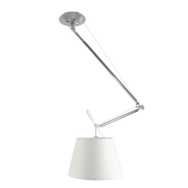 Pendelleuchte TOLOMEO graue Satin