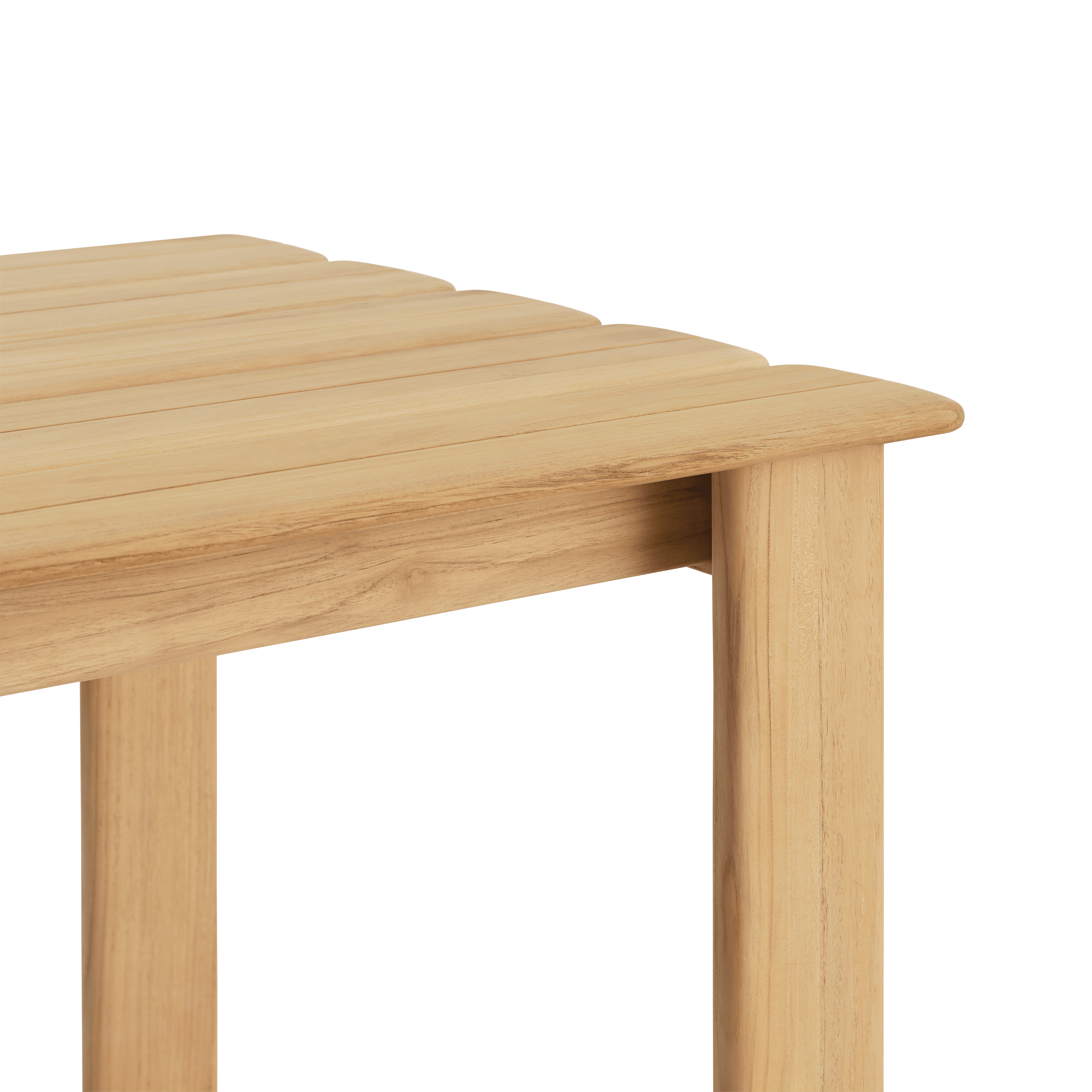 Tisch für den Außenbereich ASSEMBLE Teakholz