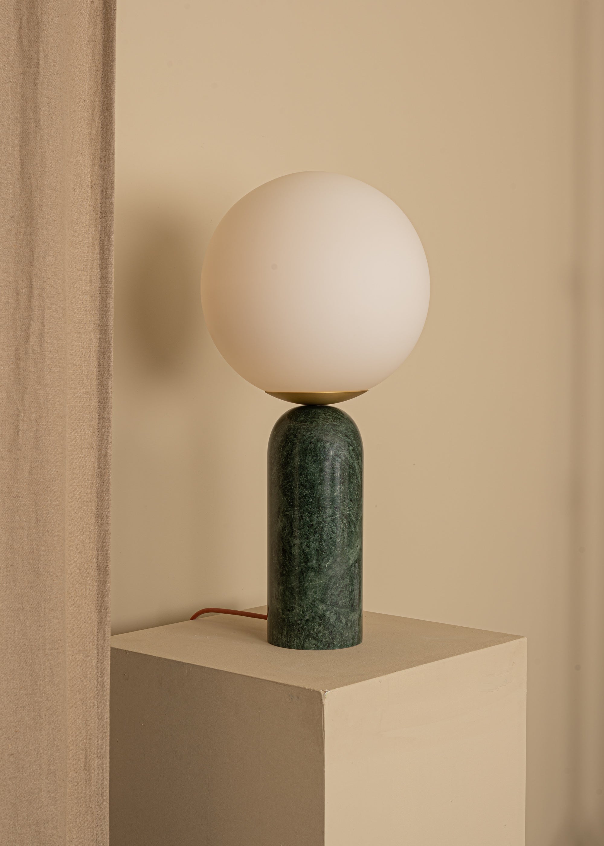 Tischlampe ATLAS grüner Marmor