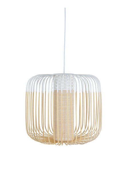 White Bamboo hanging lamp