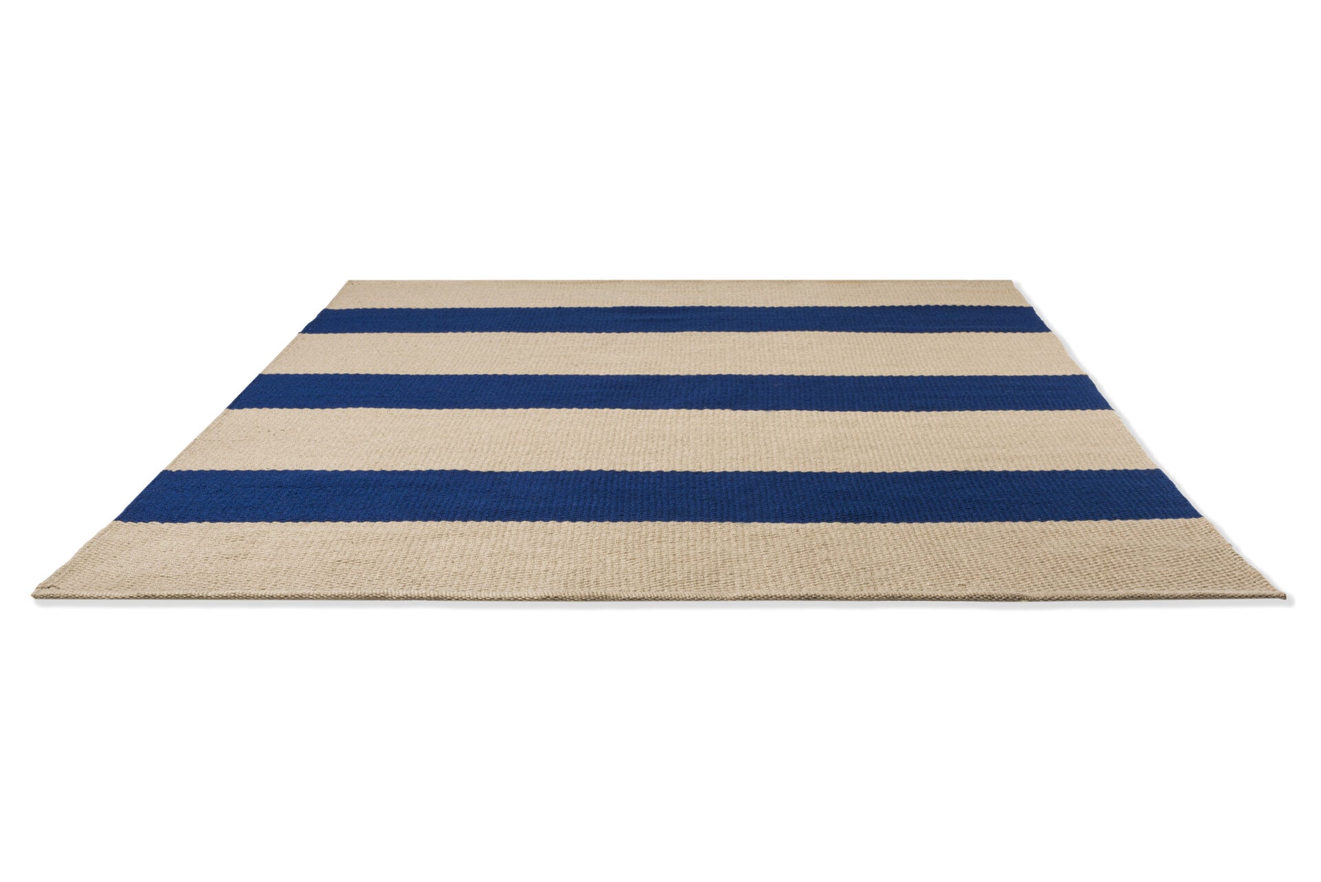 Deck beige with blue external rug