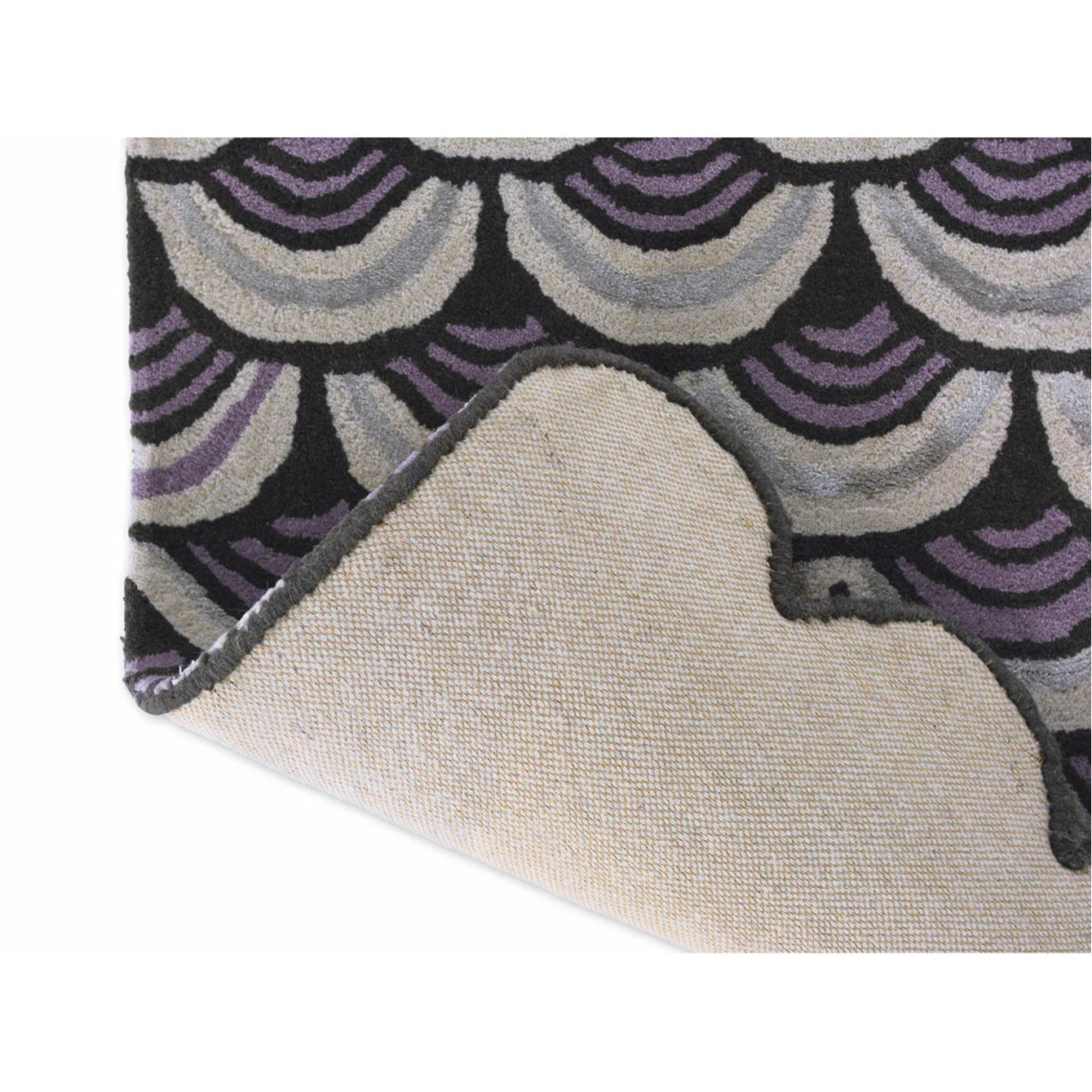 Maskerade Pink-Grau-Teppich