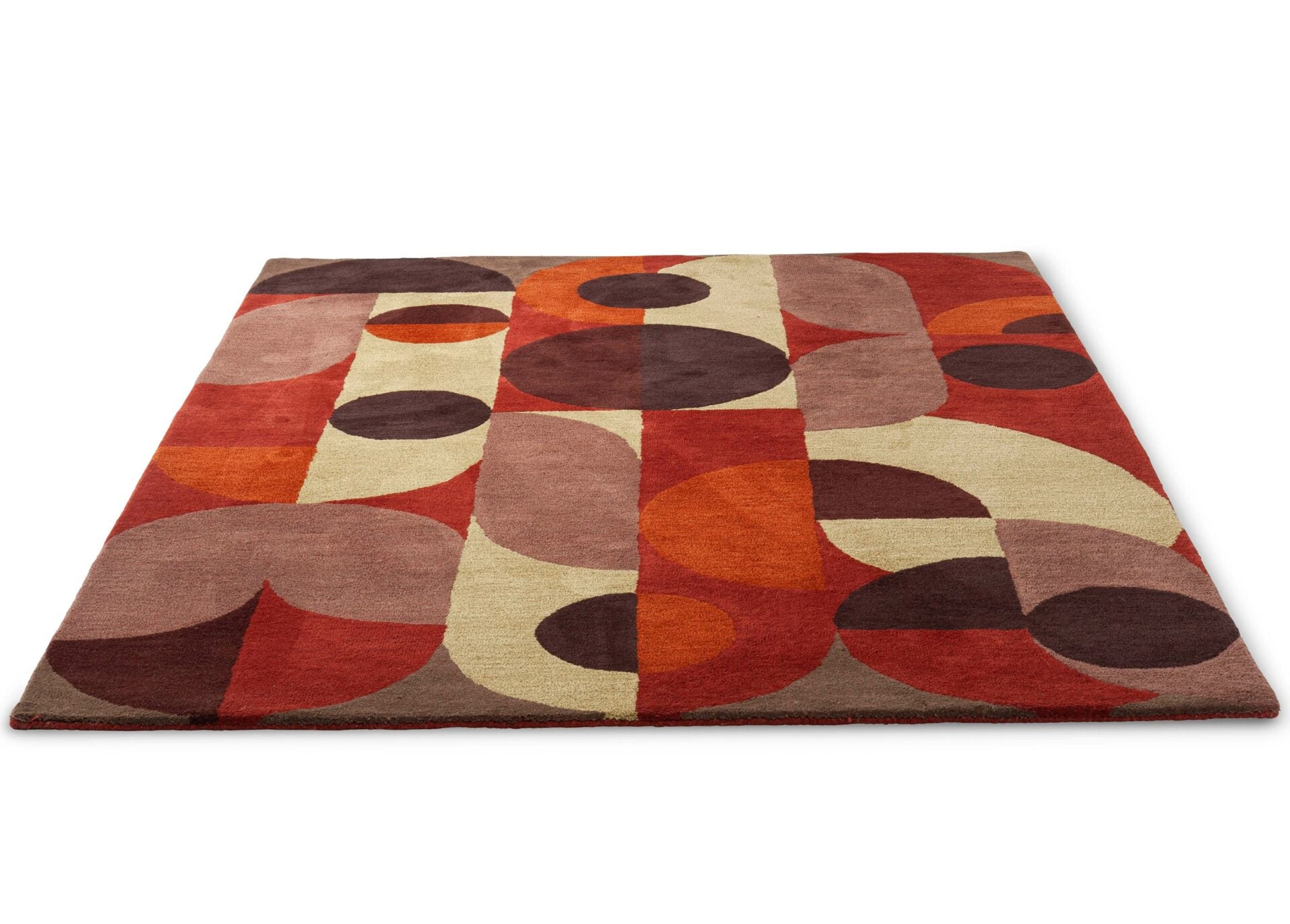 Cosmo red rug red