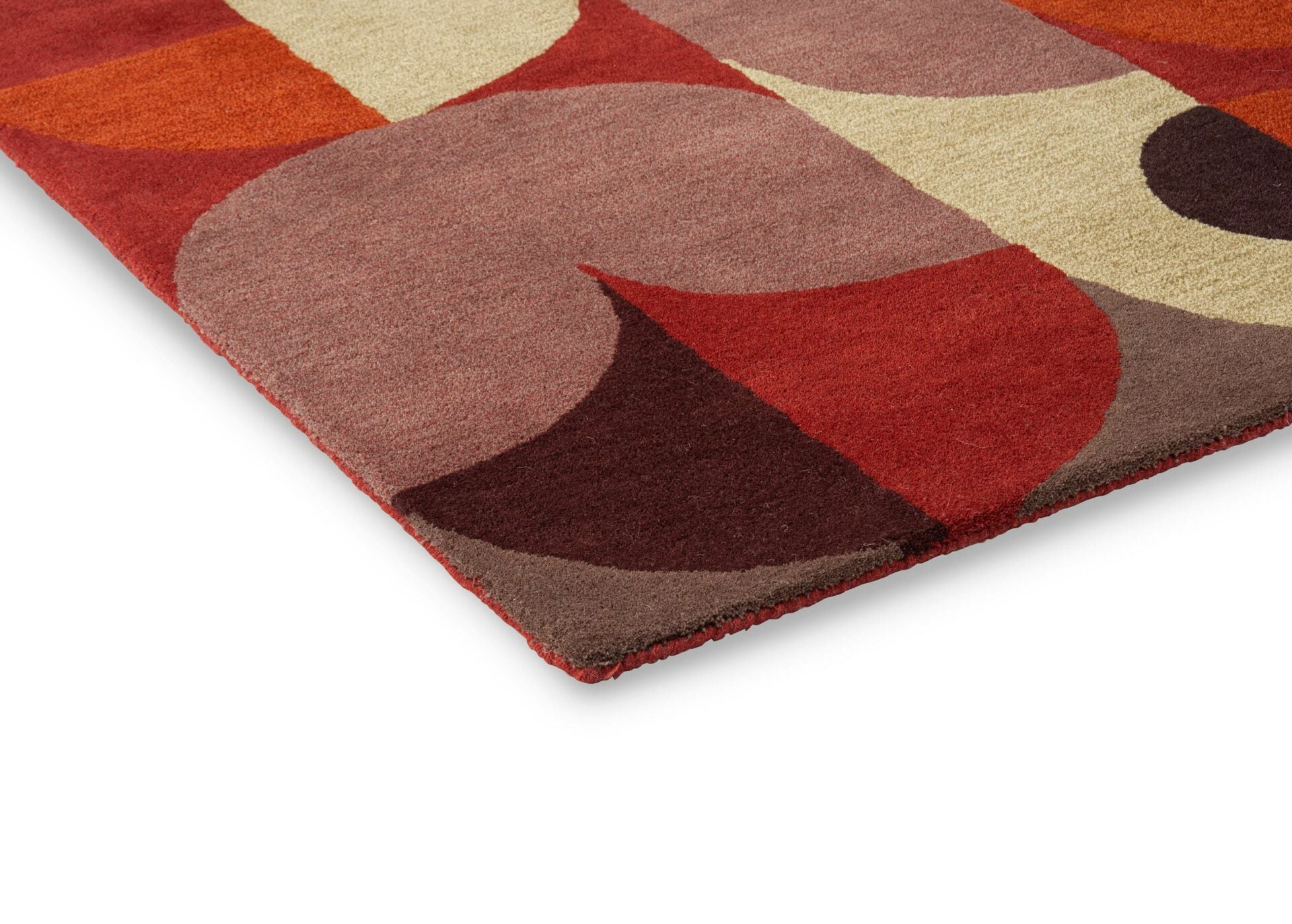 Cosmo red rug red