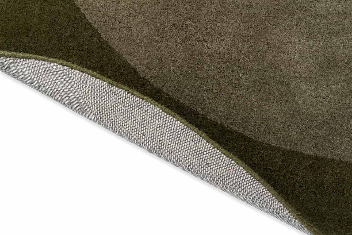 Moore olive element rug