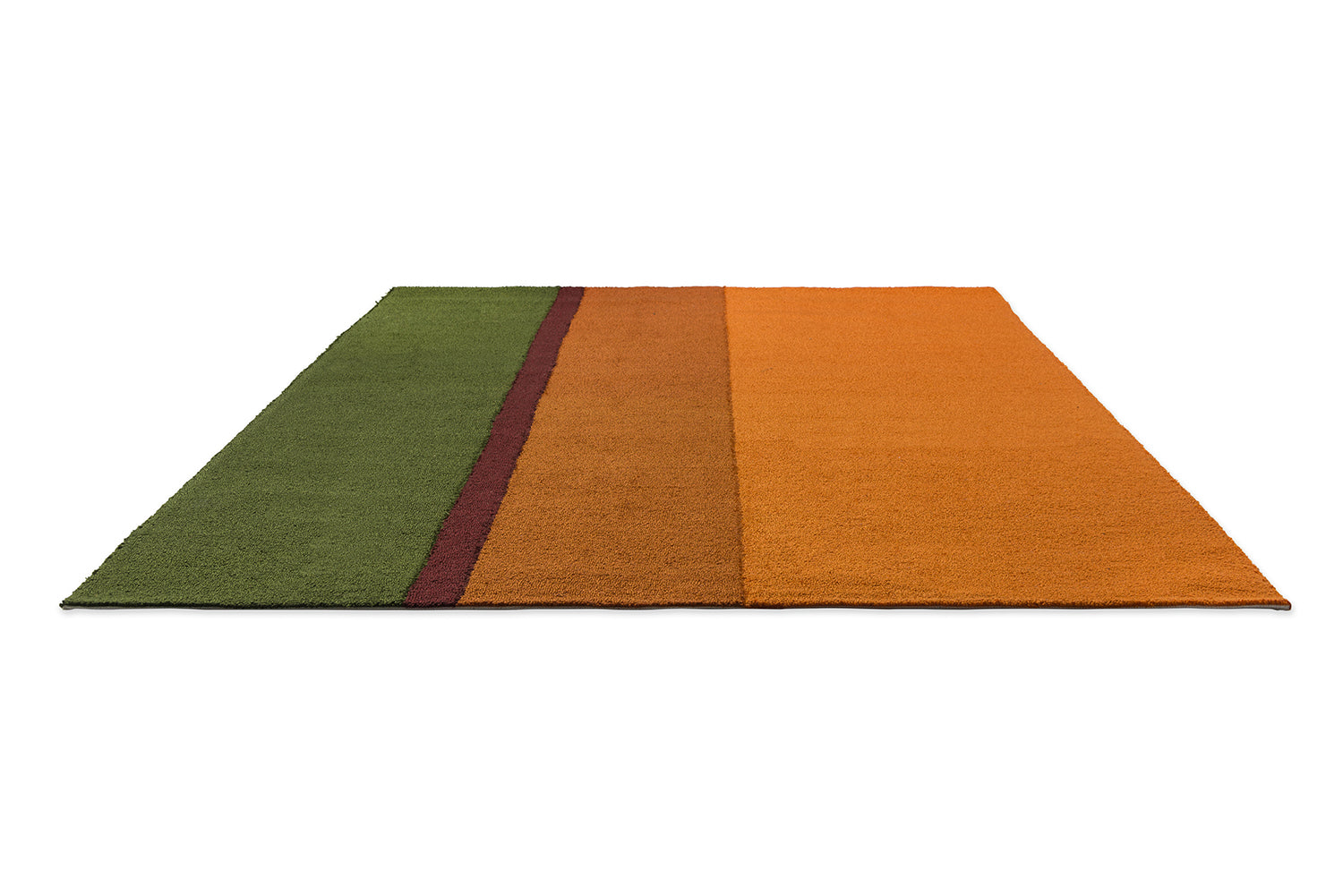 Outdoor rug Festival Stripe Green-orange