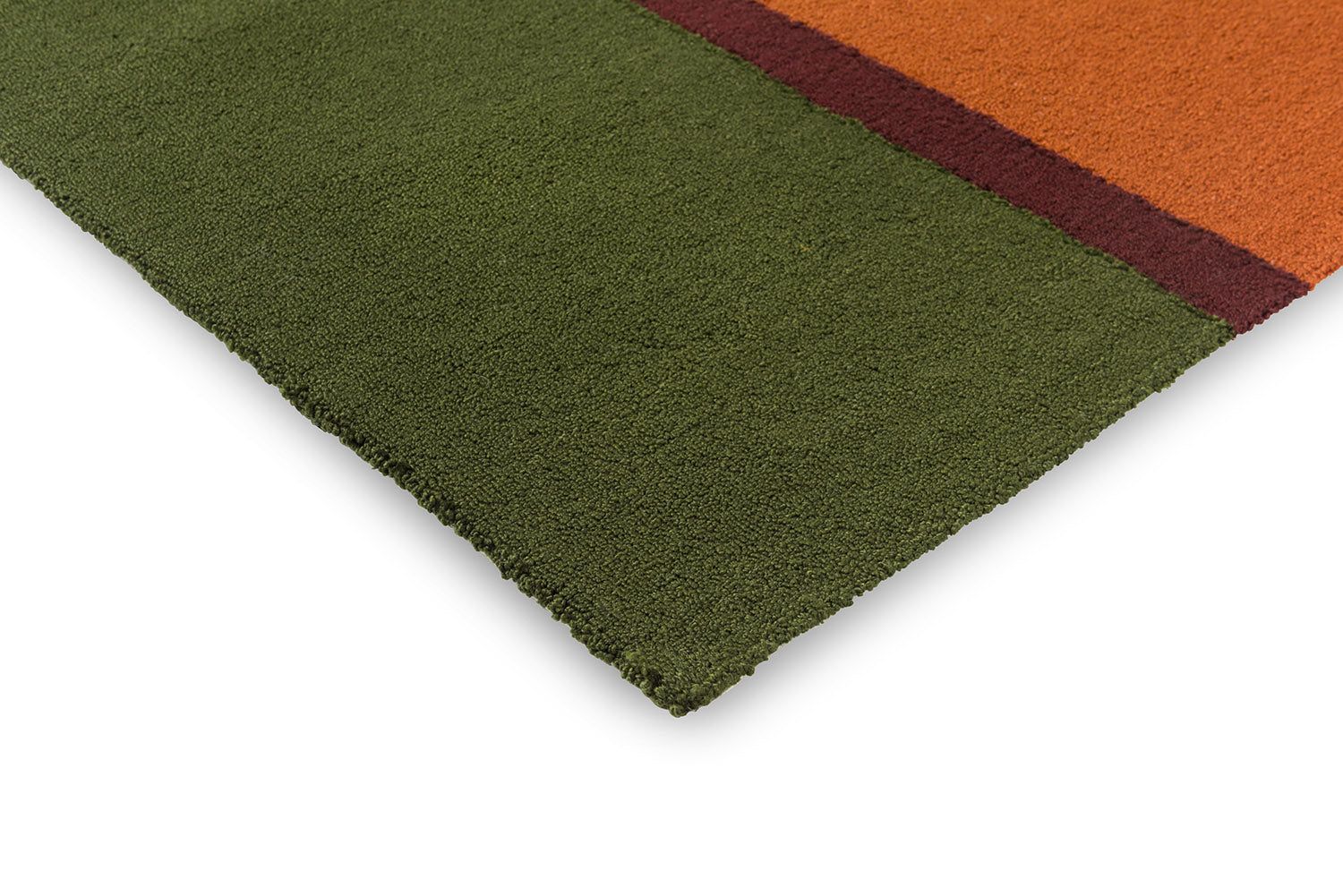 Outdoor rug Festival Stripe Green-orange