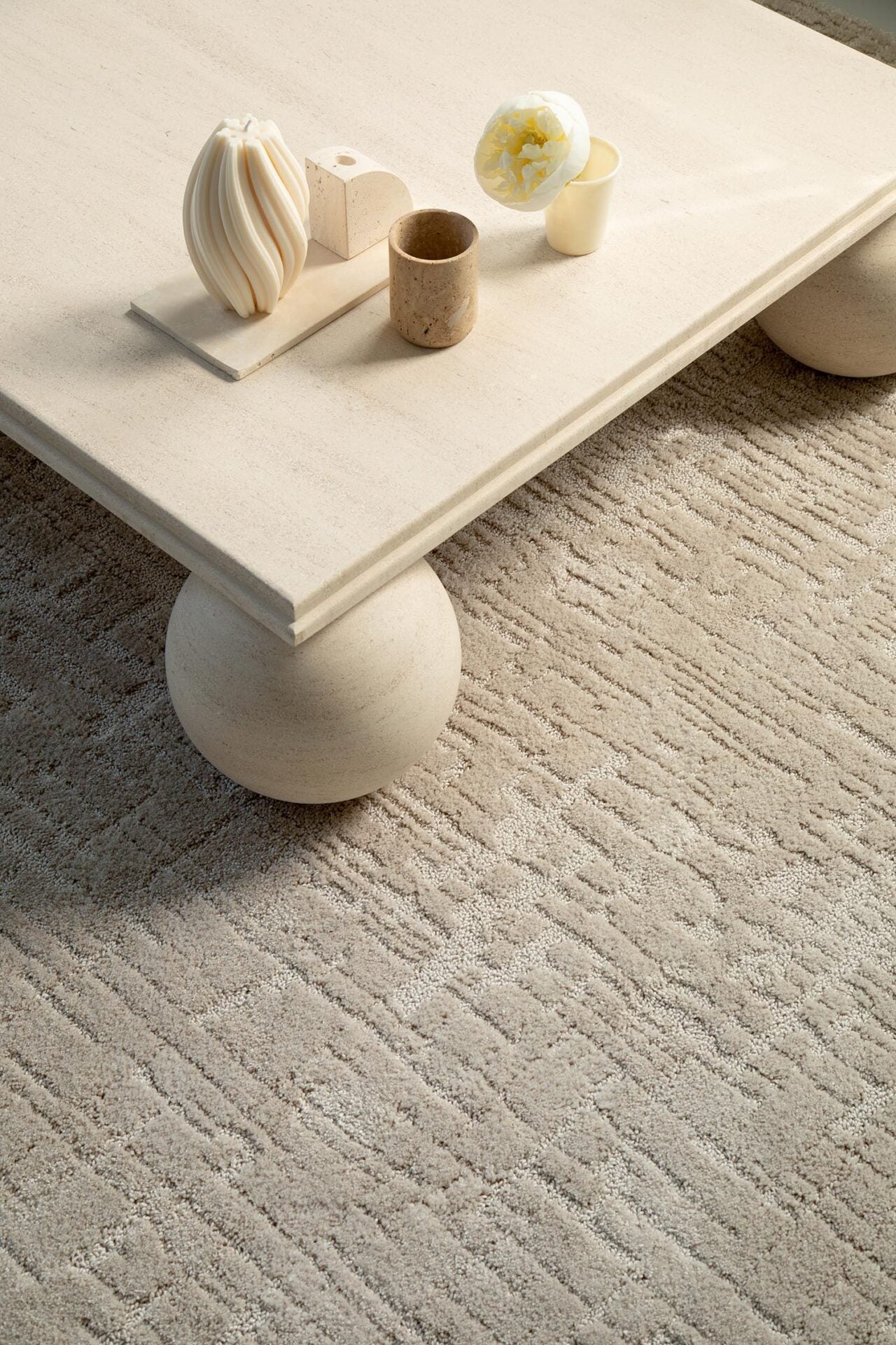 Twinet urban beige rug